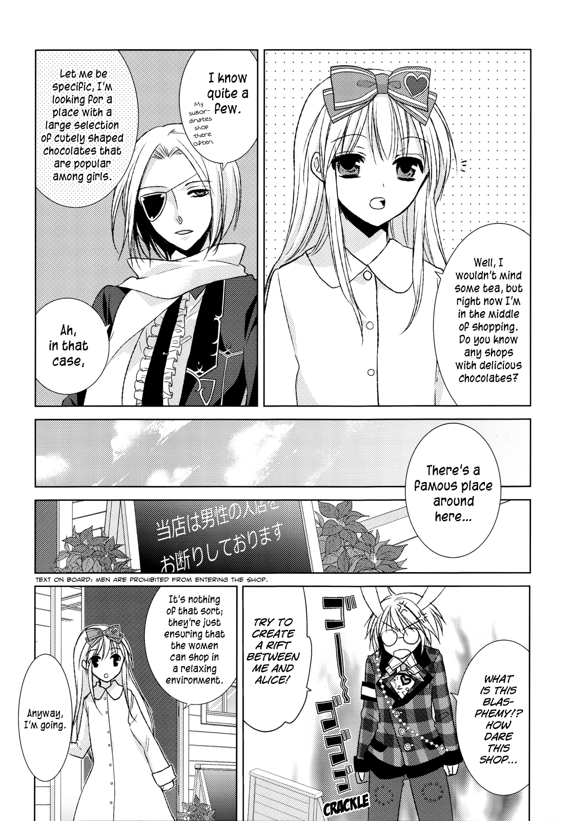 Black x Gold Anthology Chapter 3 page 7 - Chapter 3 : Because of Love
