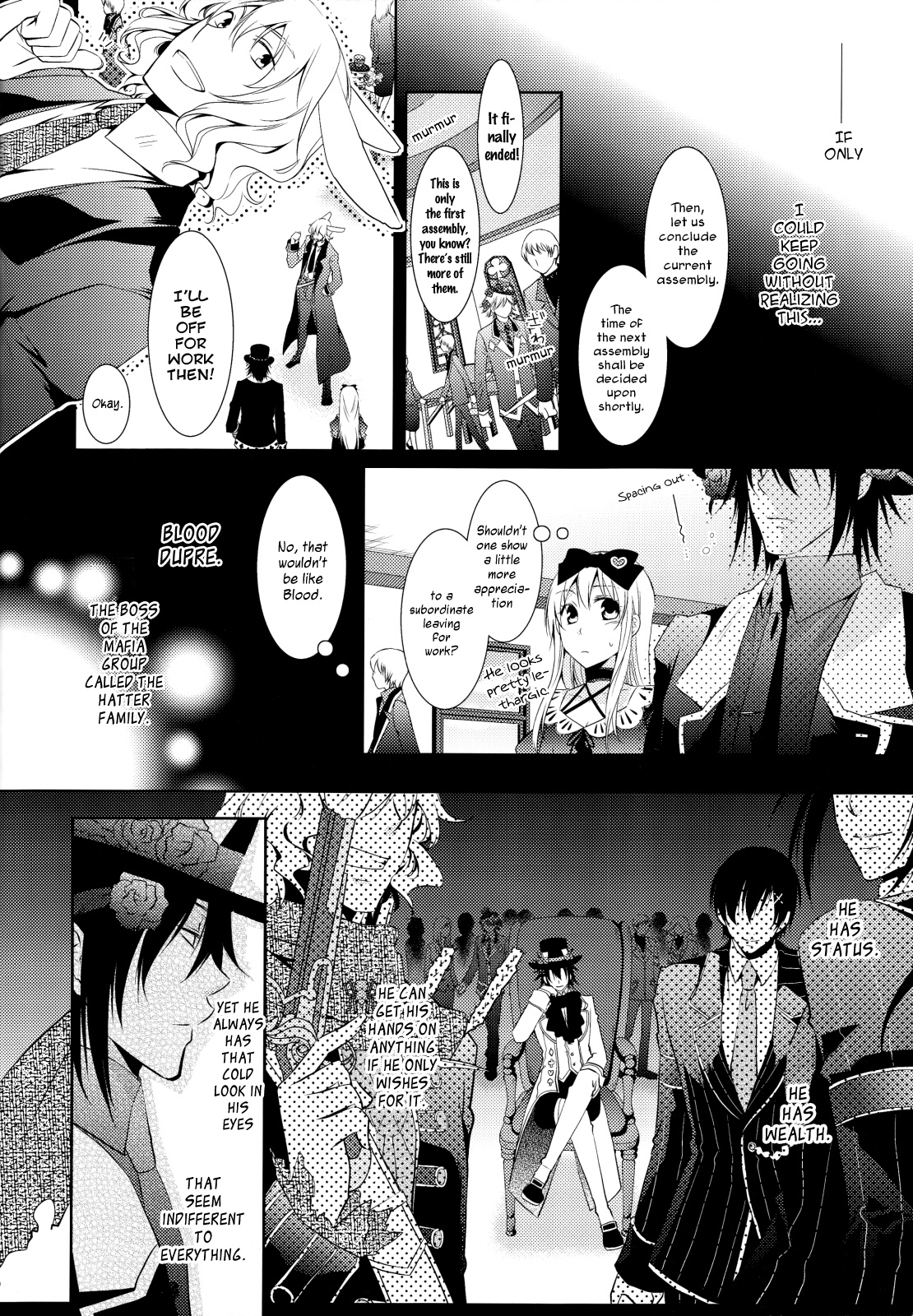 Black x Gold Anthology Chapter 4 page 3 - Chapter 4 : Before One Knows