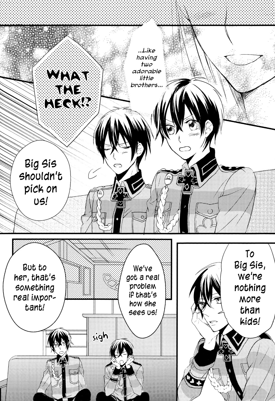 Black x Gold Anthology Chapter 5 page 5 - Chapter 5 : What Children Say
