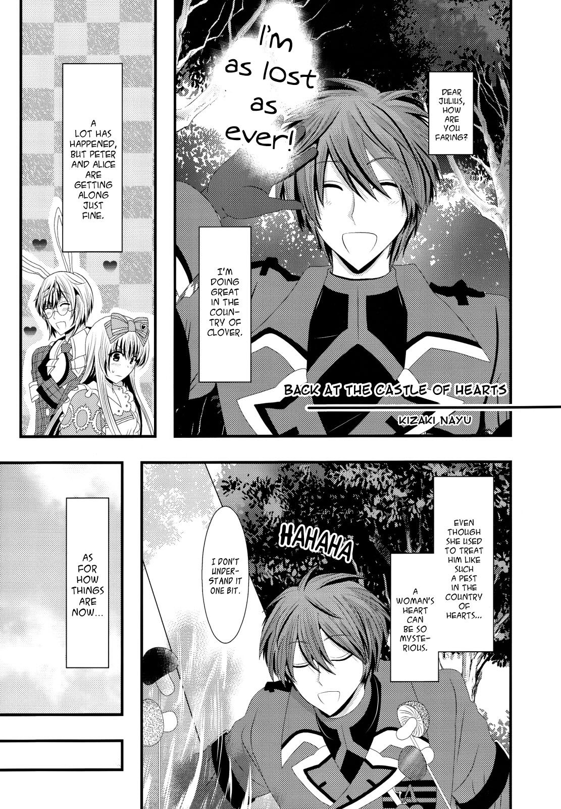 Black x Gold Anthology Chapter 6 page 2 - Chapter 6 : Back at the Castle of Hearts