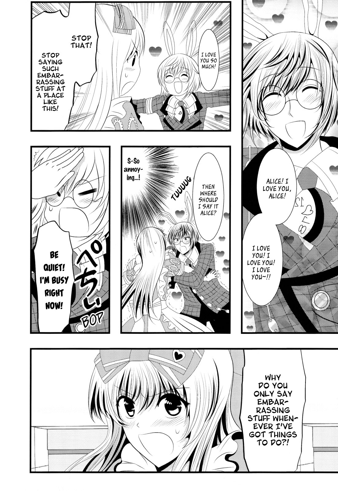 Black x Gold Anthology Chapter 6 page 3 - Chapter 6 : Back at the Castle of Hearts
