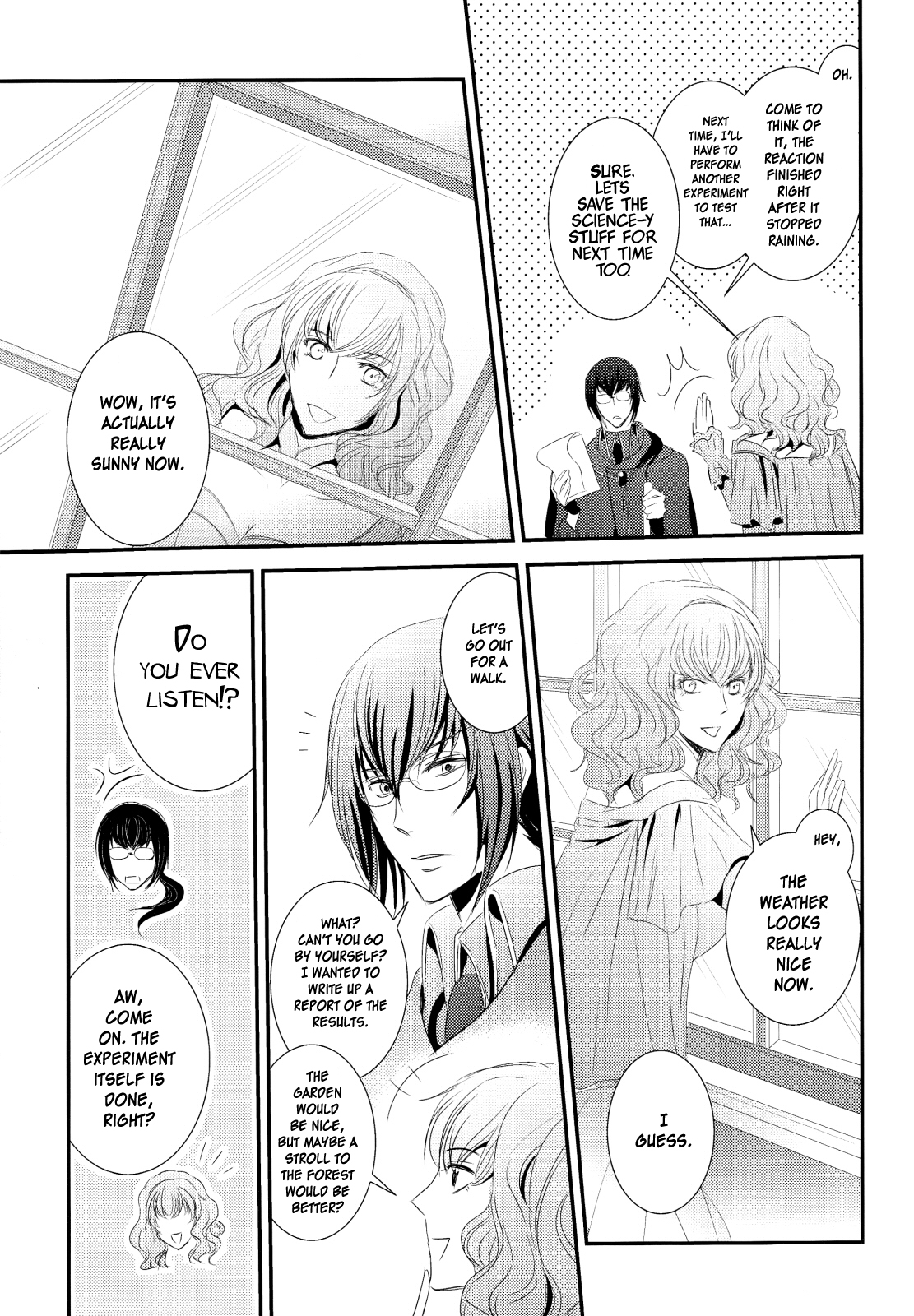 Black x Gold Anthology Chapter 7 page 12 - Chapter 7 : On Rainy Days