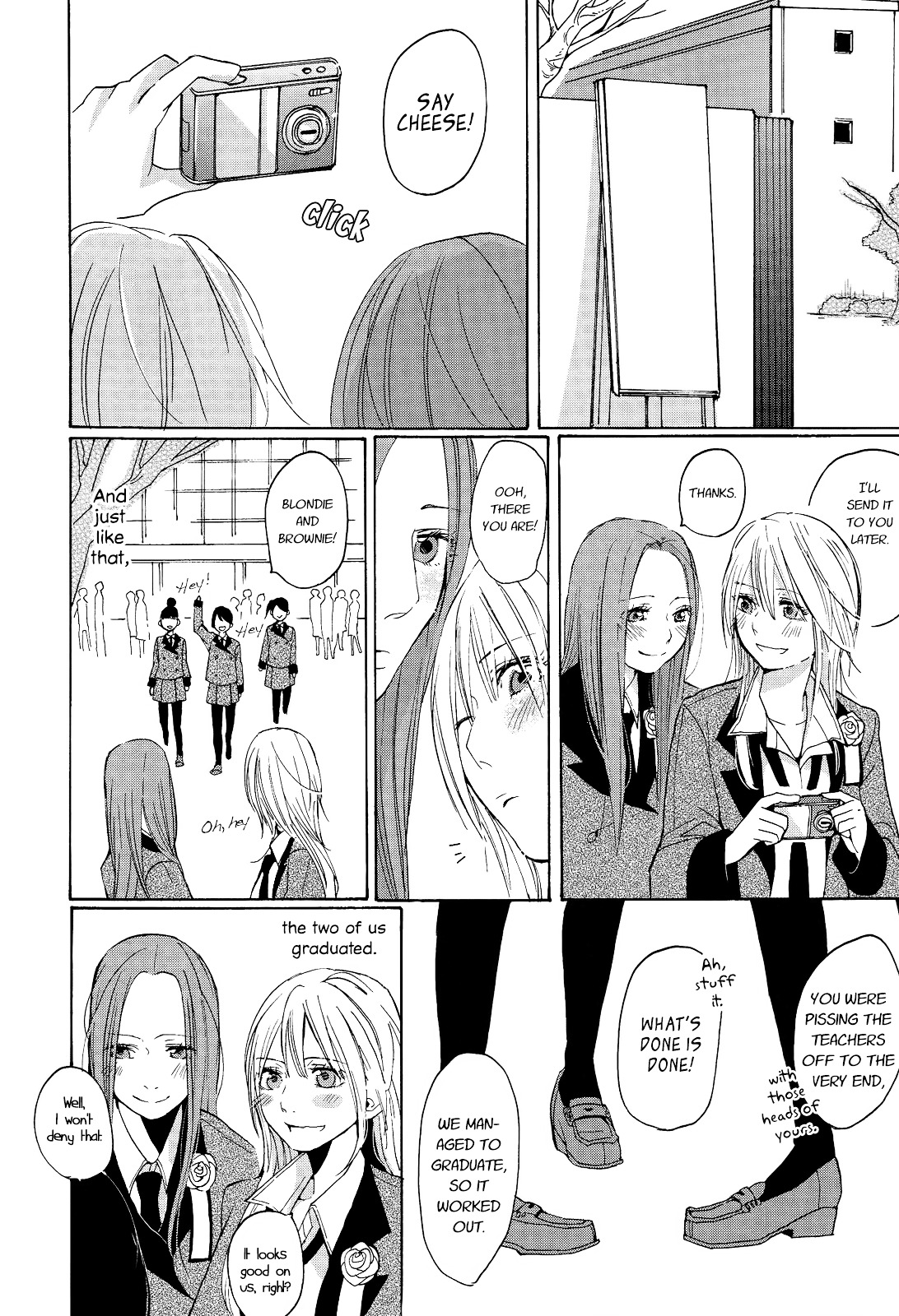 Black Yagi to Gekiyaku Madeleine Chapter 1 page 20 - Chapter 1 : Graduation Prohibited