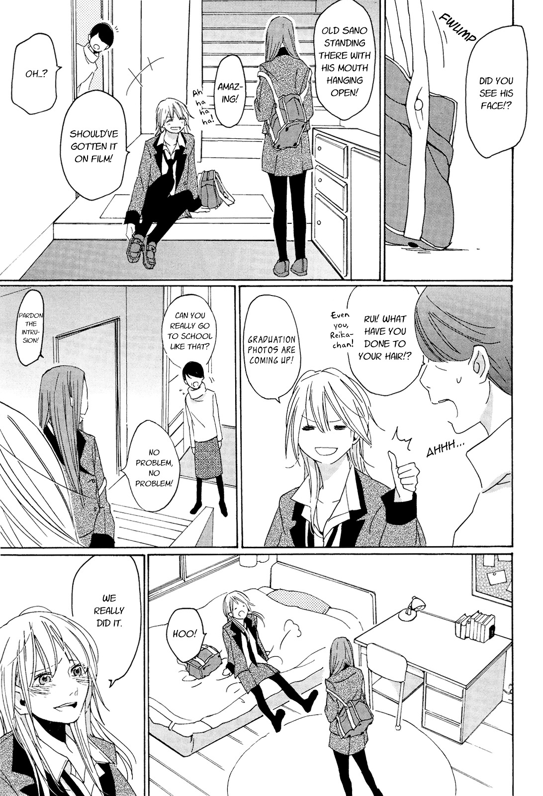 Black Yagi to Gekiyaku Madeleine Chapter 1 page 3 - Chapter 1 : Graduation Prohibited
