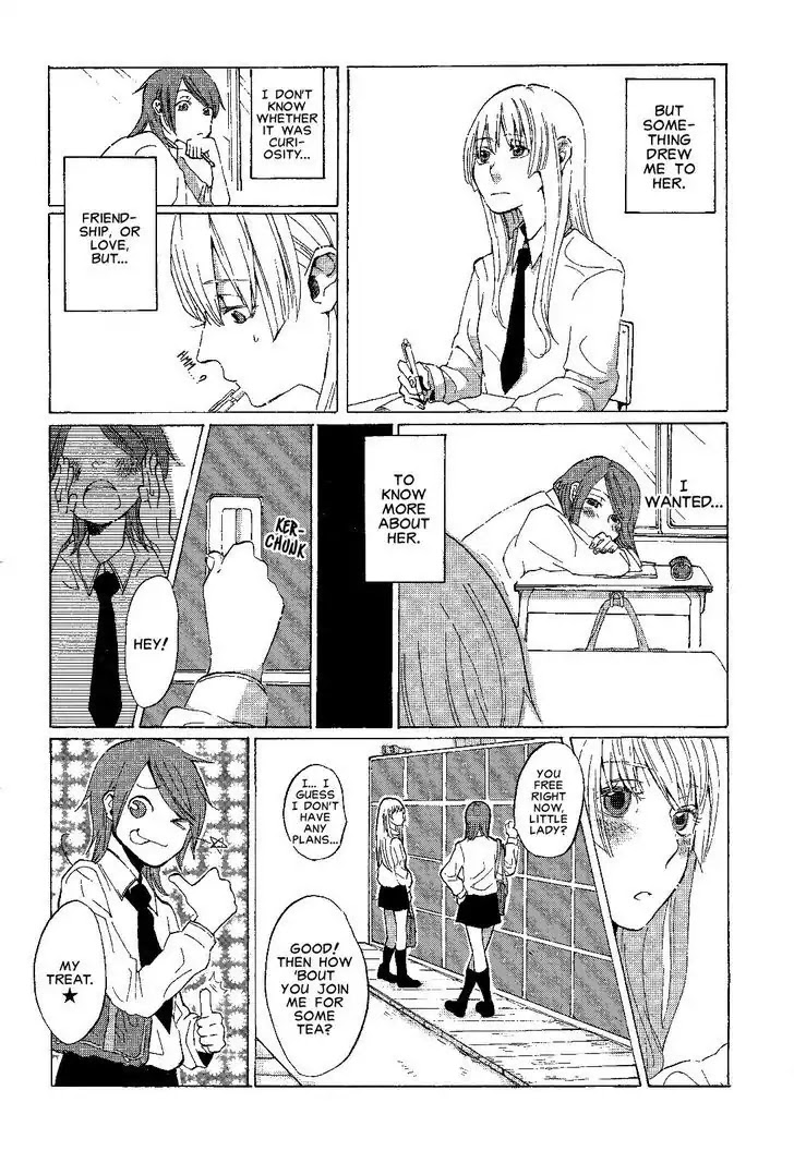 Black Yagi to Gekiyaku Madeleine Chapter 5 page 8 - Chapter 5: Dusk, Orange, The Blooming Flowers...