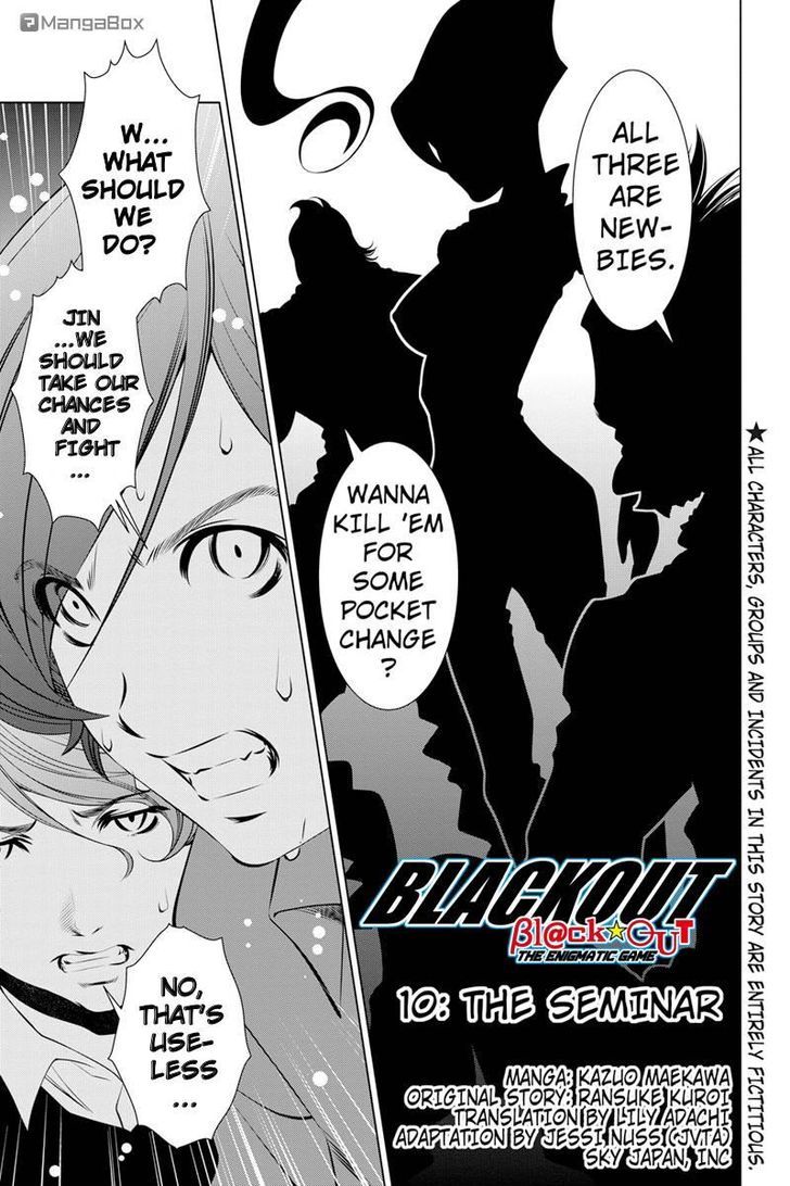 Blackout Chapter 10 page 1 - Chapter 10