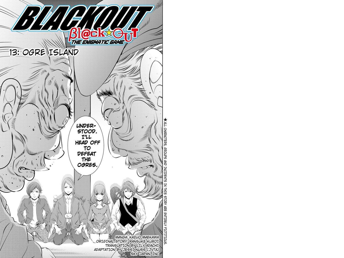 Blackout Chapter 13 page 1 - Chapter 13