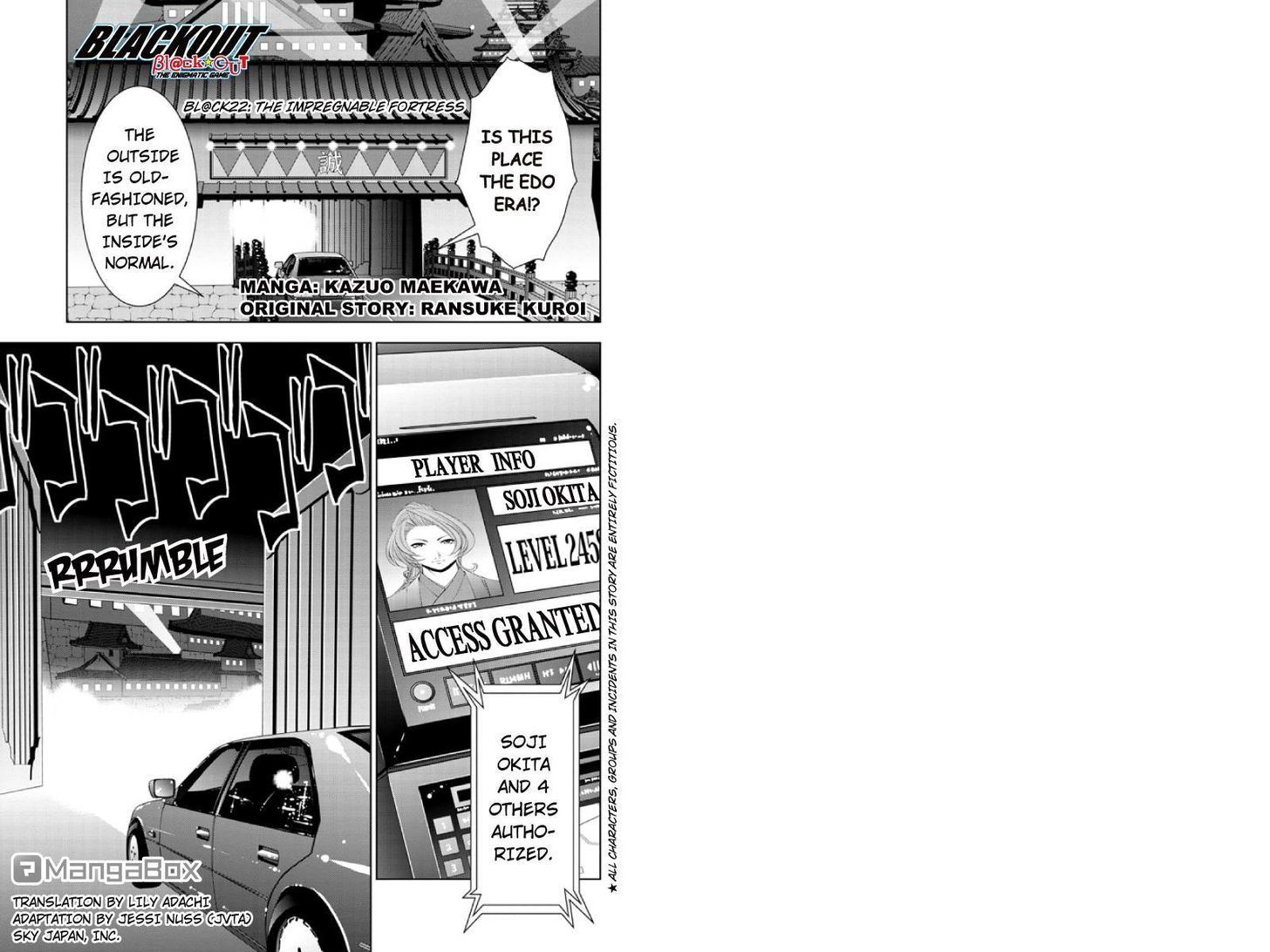 Blackout Chapter 22 page 1 - Chapter 22