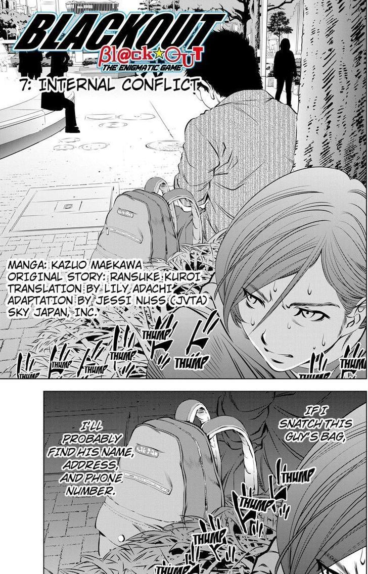 Blackout Chapter 7 page 1 - Chapter 7