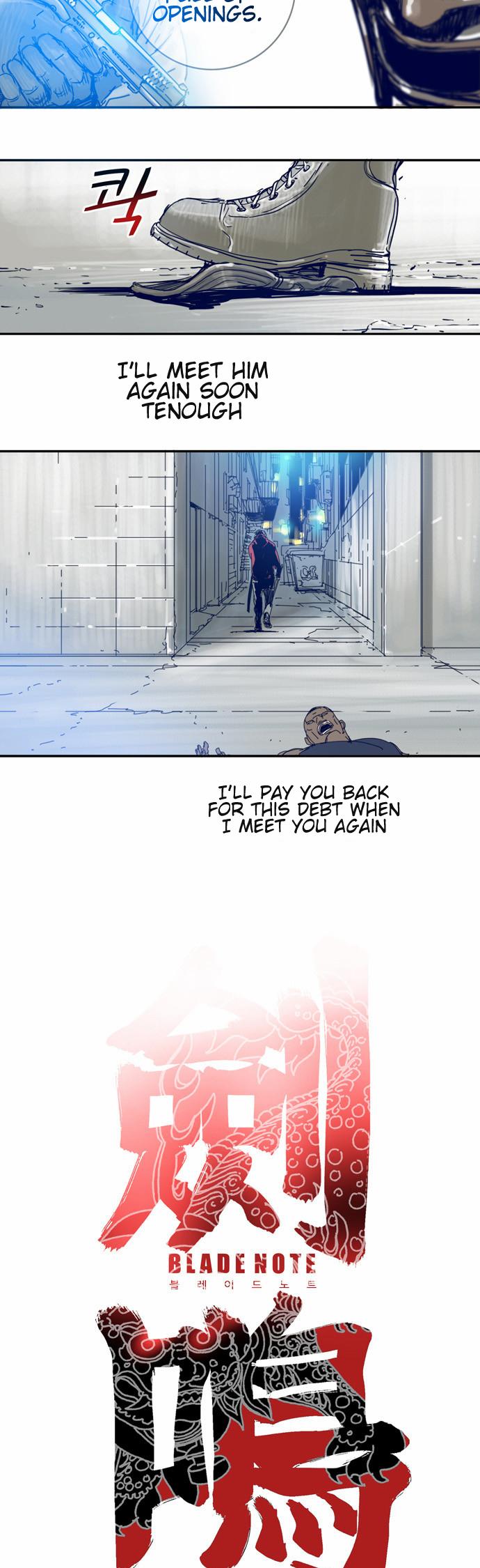 Blade Note Chapter 9 page 5 - Chapter 9