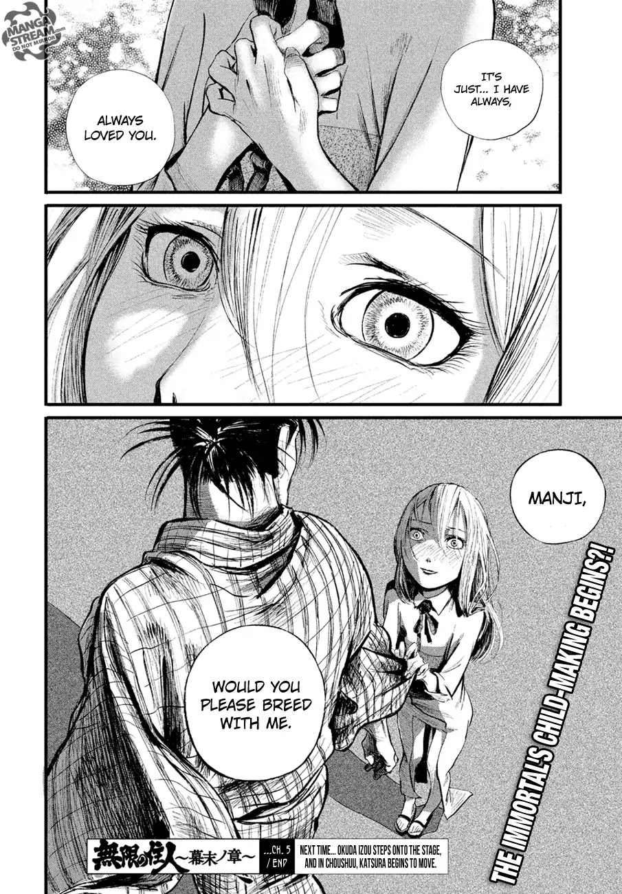 Blade of the Immortal - Bakumatsu Arc Chapter 5 page 31 - Chapter 5: Vol.1 Arc 5