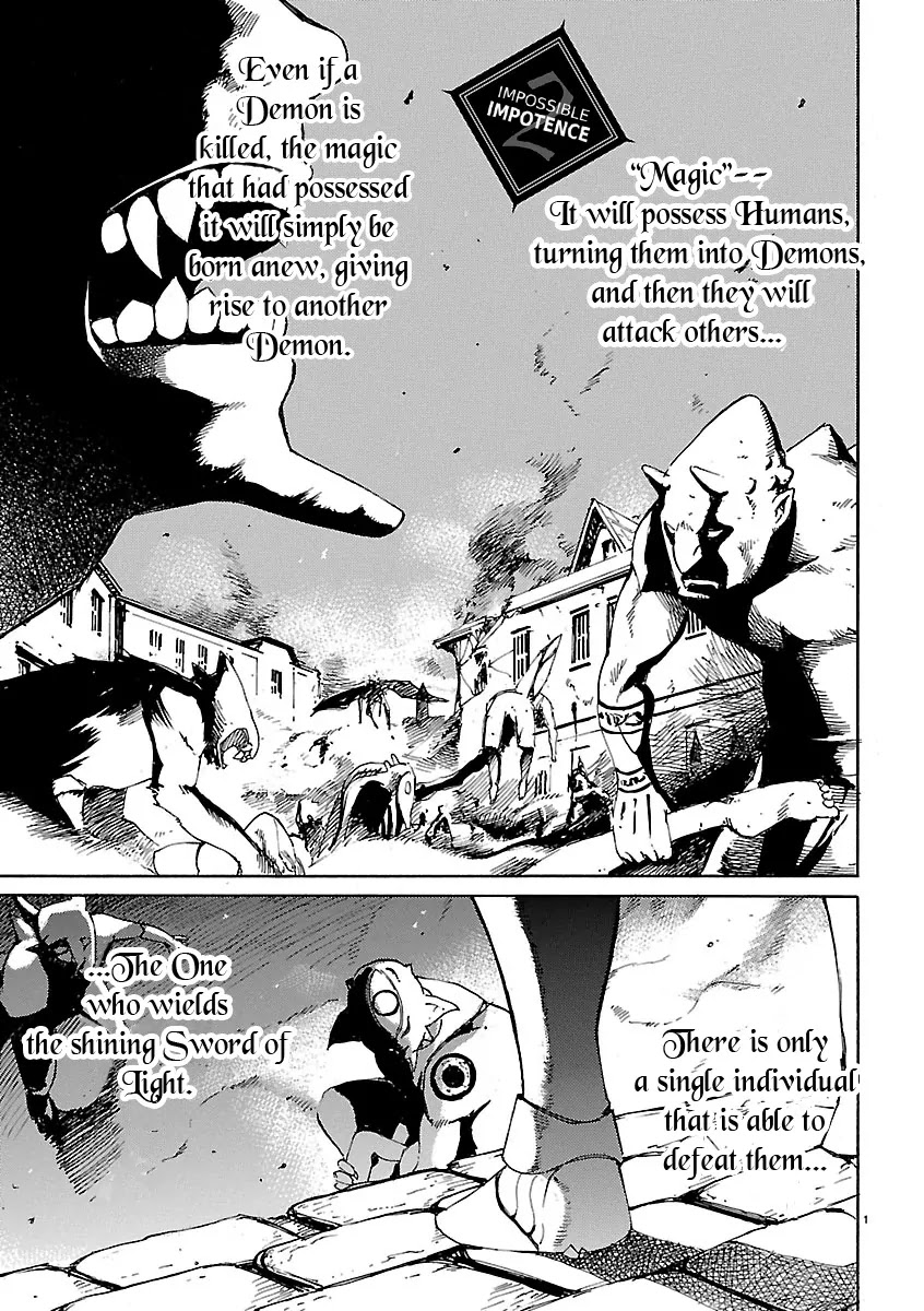 Blade Play Chapter 2 page 1 - Chapter 2: Impossible Impotence