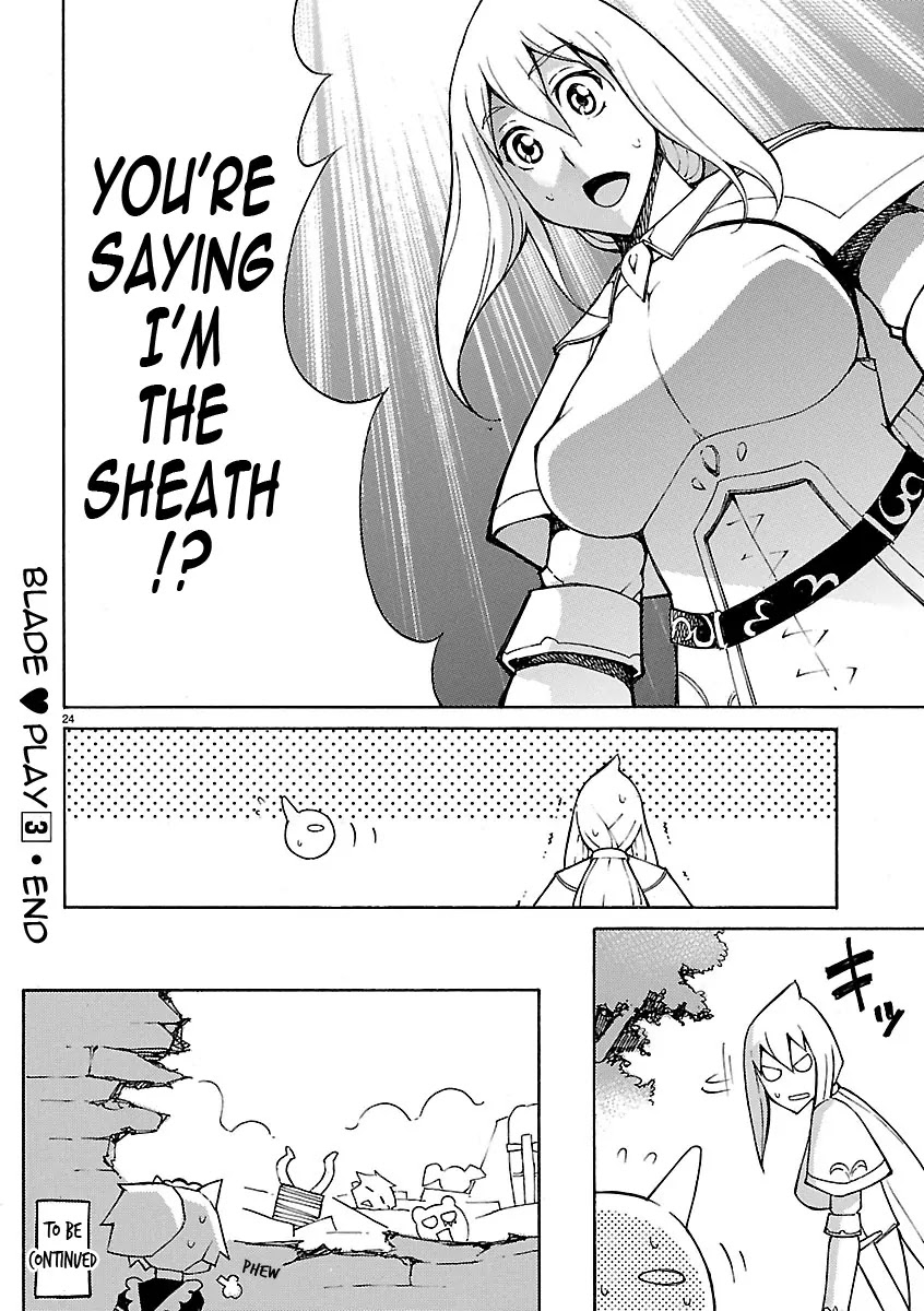 Blade Play Chapter 24 page 24 - Chapter 24: Sky Love Hunter