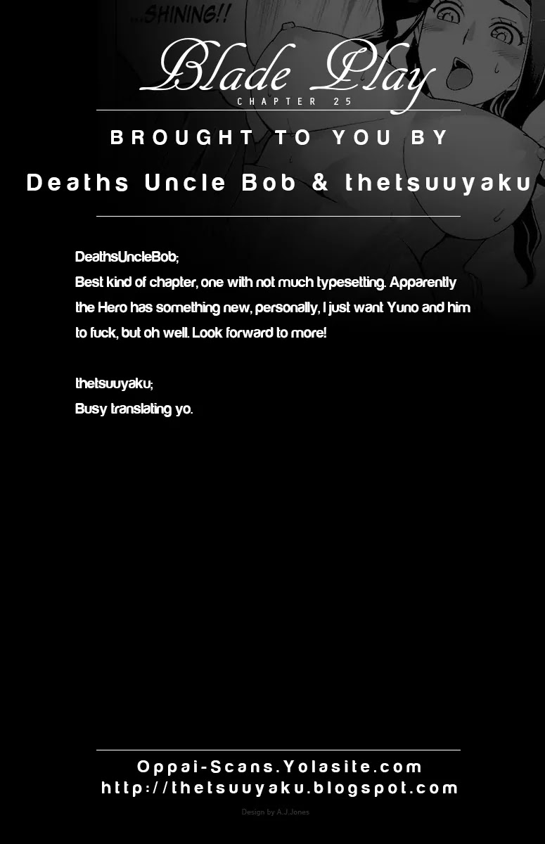 Blade Play Chapter 27 page 25 - Chapter 27: I Want To Go To… Paradise