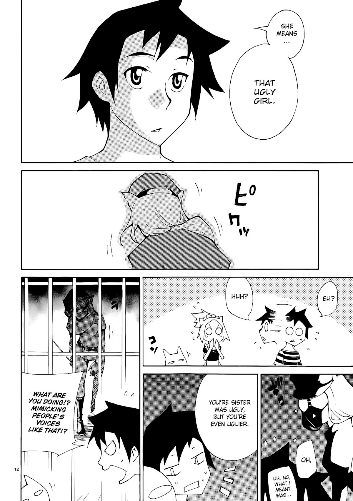 Blade Play Chapter 28 page 12 - Chapter 28: I'm a Masochist ♡