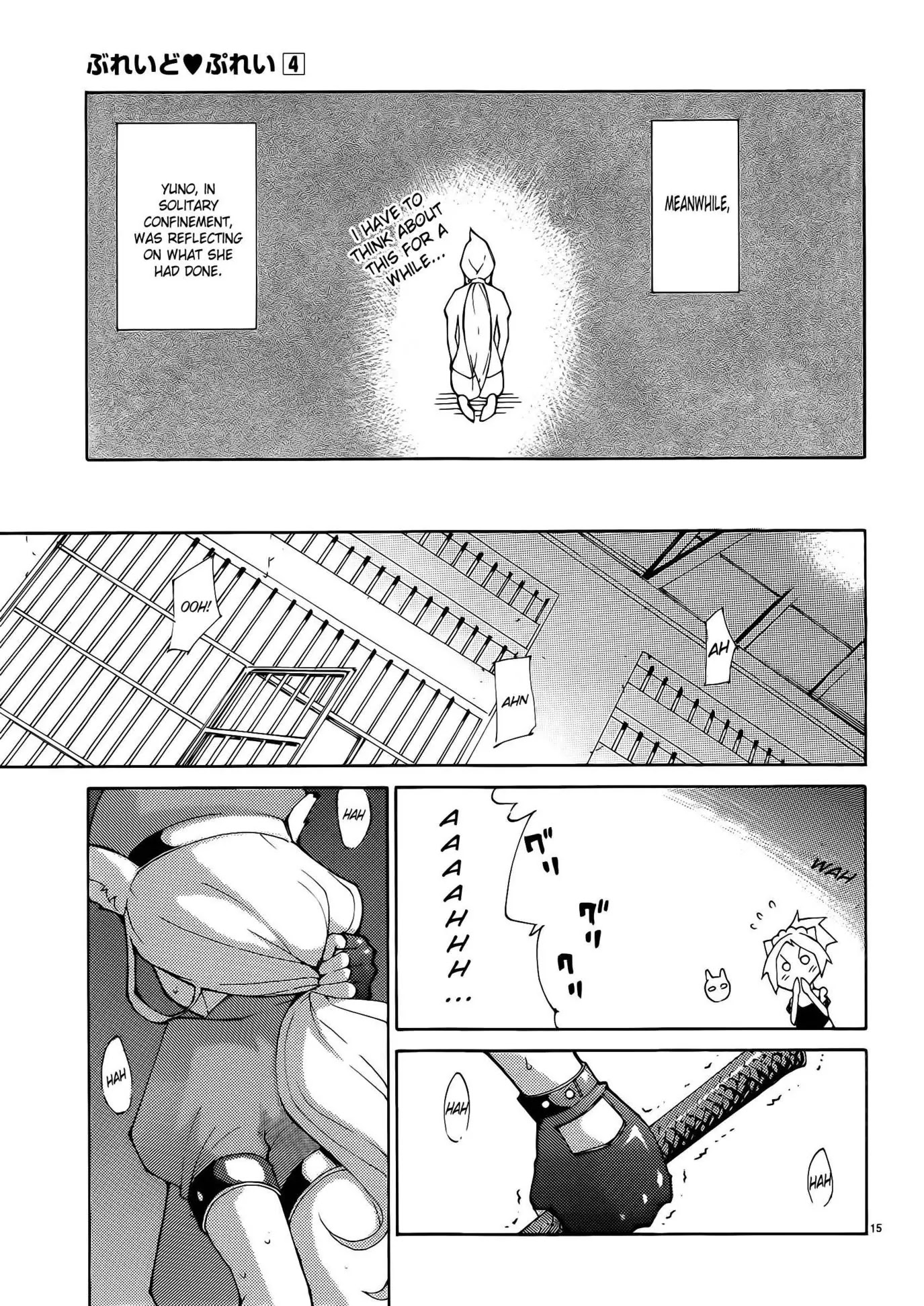 Blade Play Chapter 28 page 15 - Chapter 28: I'm a Masochist ♡