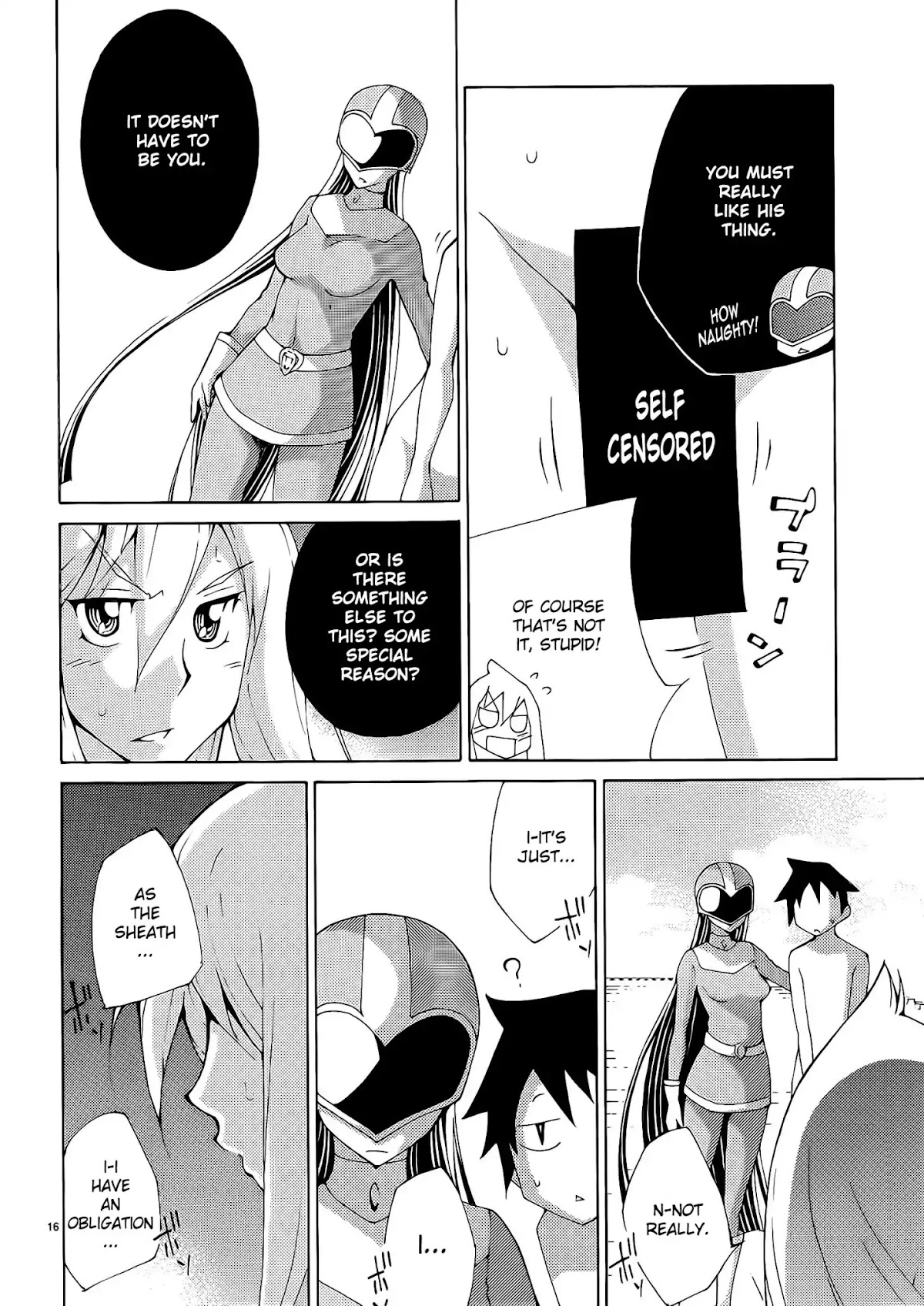 Blade Play Chapter 31 page 16 - Chapter 31: The Hero's Dick