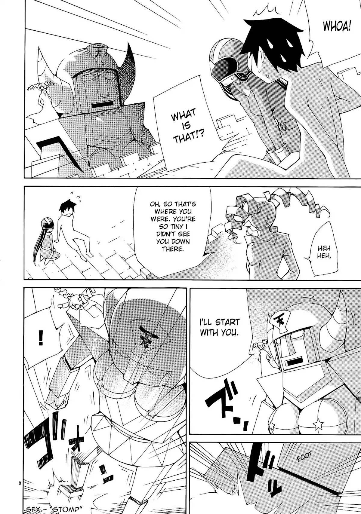 Blade Play Chapter 31 page 8 - Chapter 31: The Hero's Dick