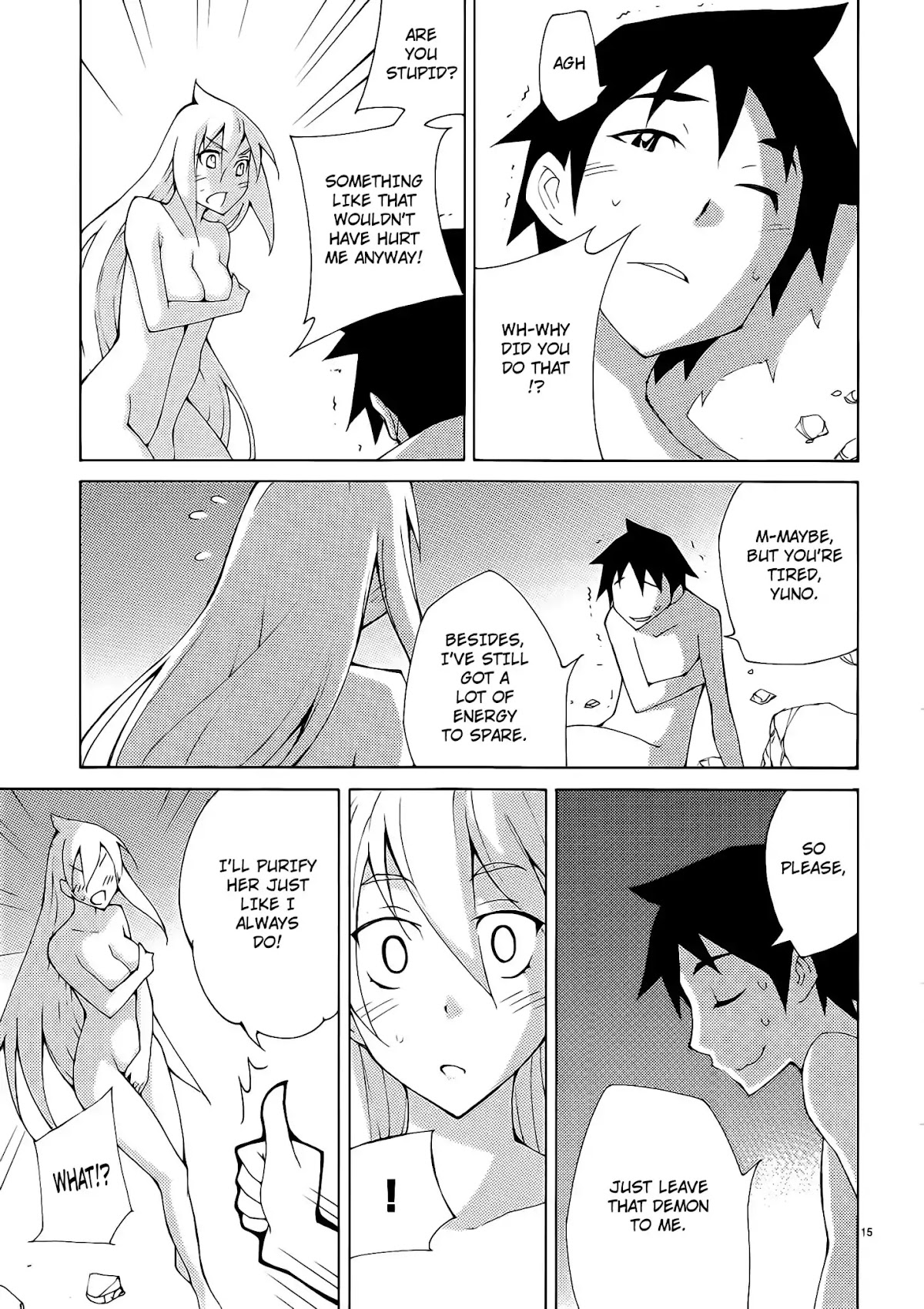 Blade Play Chapter 32 page 15 - Chapter 32: The Dick of Light