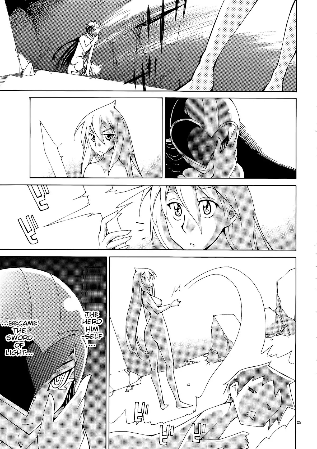Blade Play Chapter 32 page 25 - Chapter 32: The Dick of Light