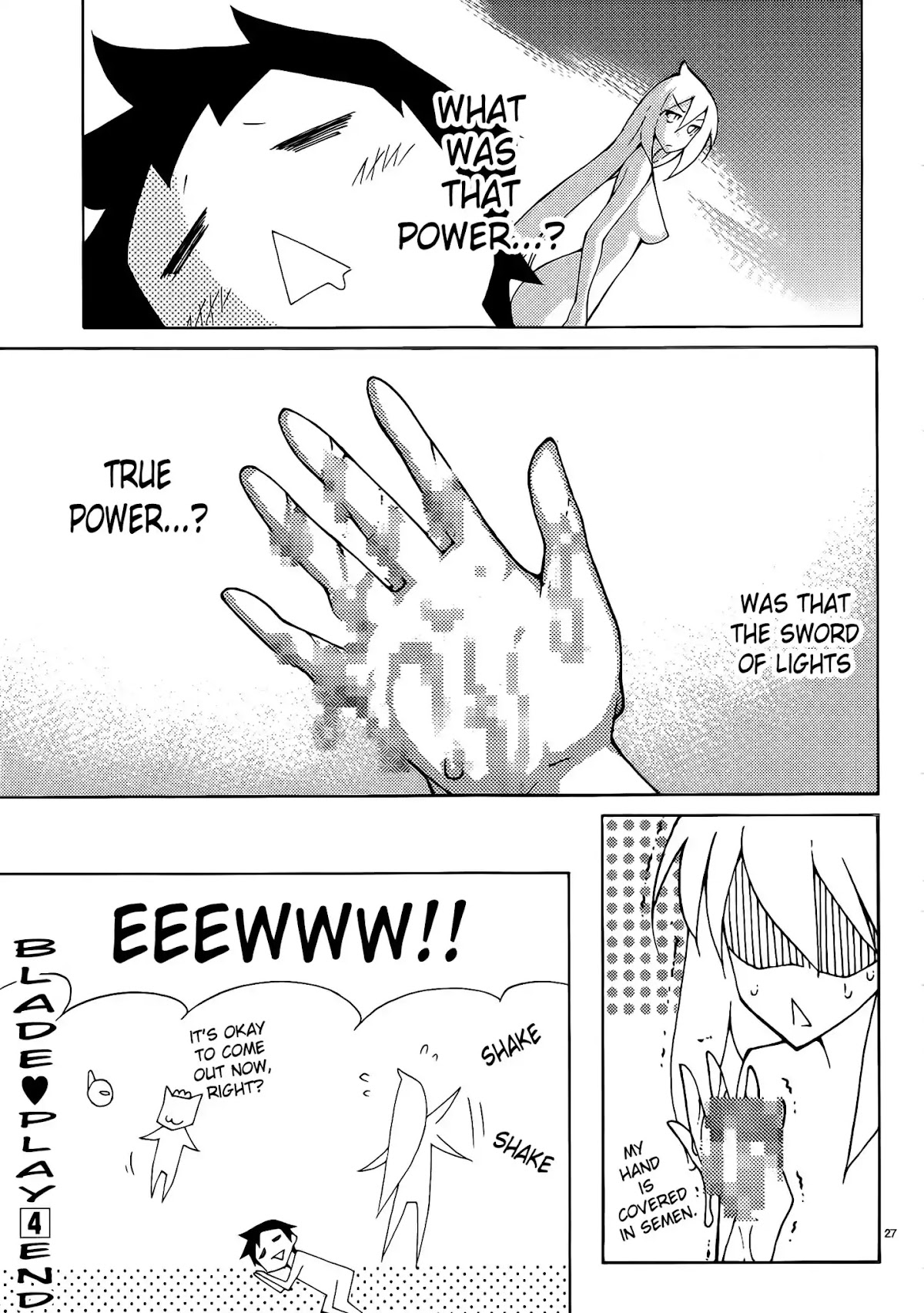 Blade Play Chapter 32 page 27 - Chapter 32: The Dick of Light