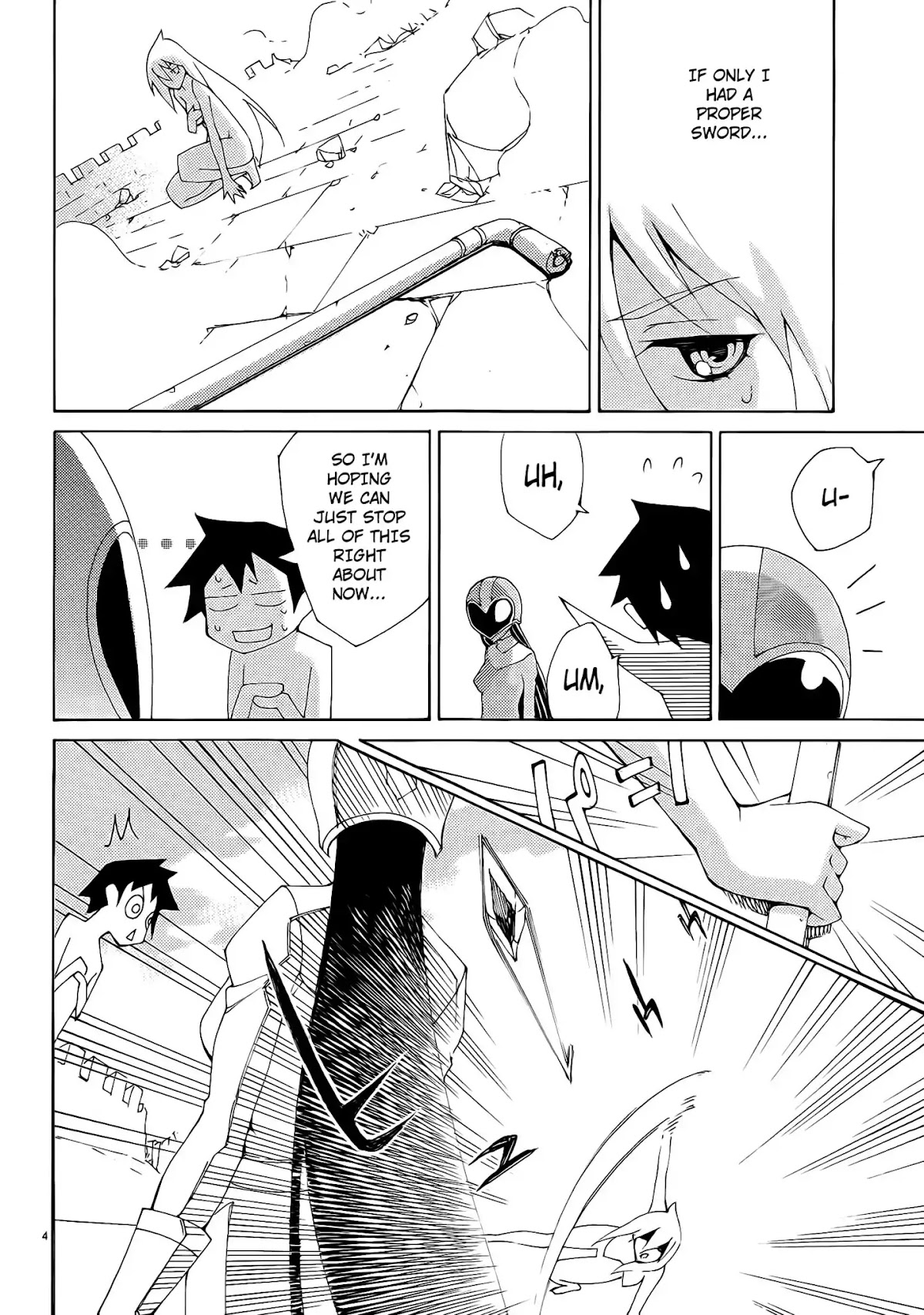 Blade Play Chapter 32 page 4 - Chapter 32: The Dick of Light