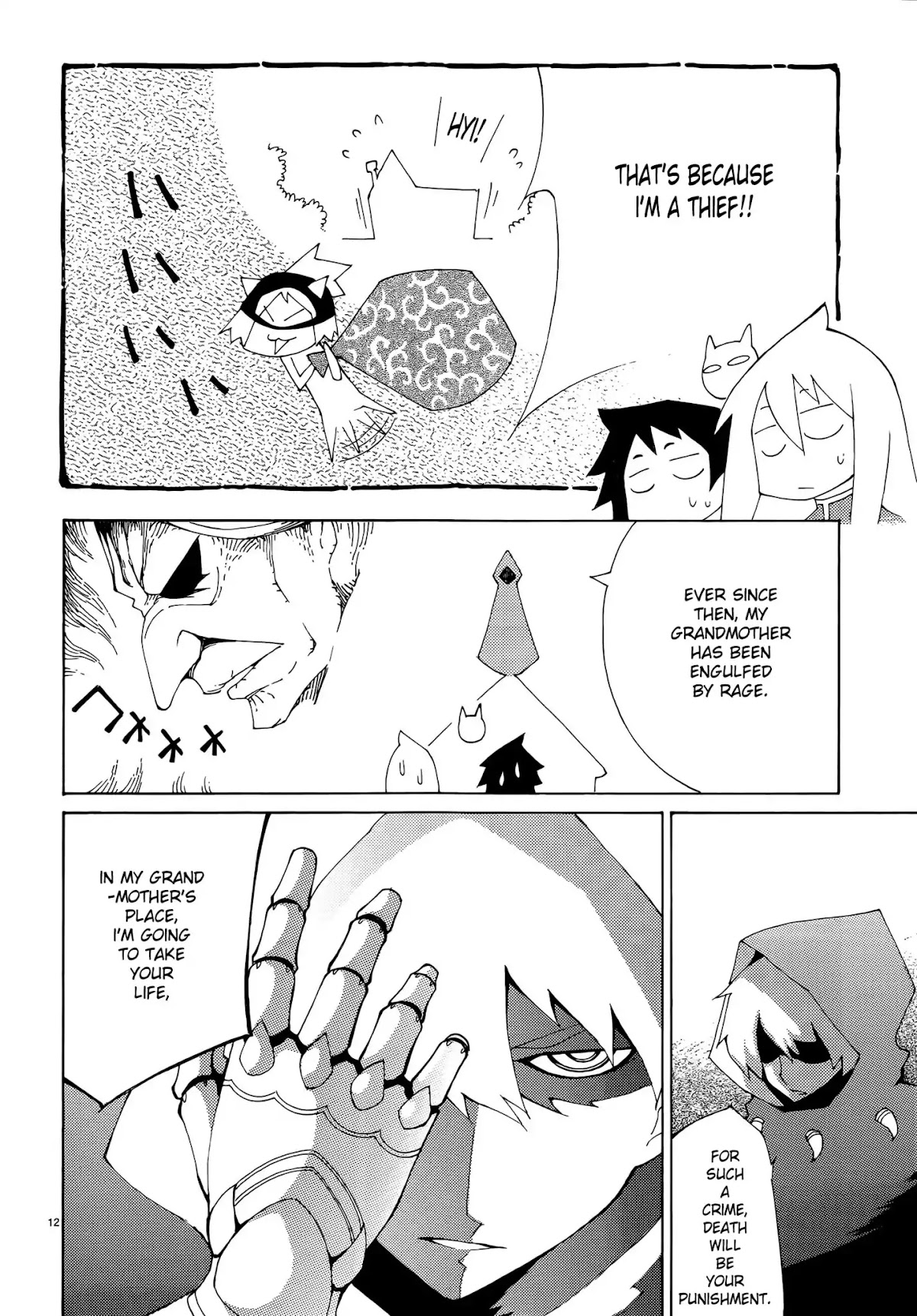 Blade Play Chapter 36 page 12 - Chapter 36: Red Revenge
