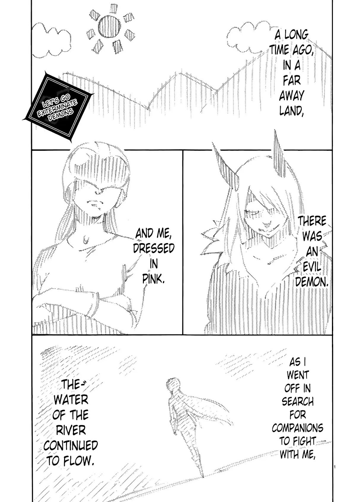 Blade Play Chapter 37 page 1 - Chapter 37: Let's Go Exterminate Demons