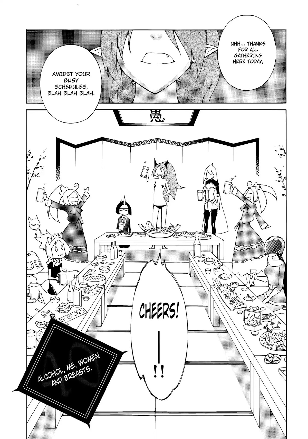 Blade Play Chapter 40 page 1 - Chapter 40: Alcohol, Me, Women And Breasts