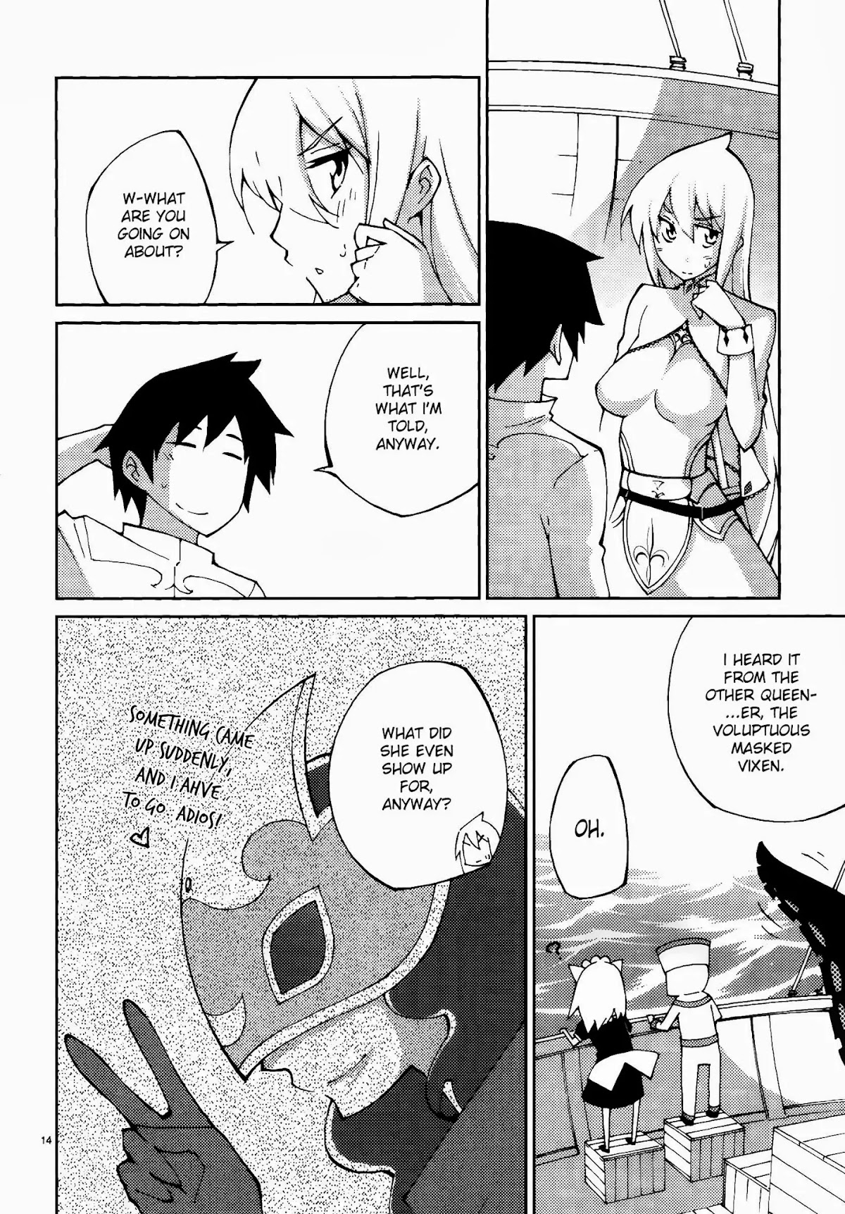 Blade Play Chapter 48 page 15 - Chapter 48: Setting Sail