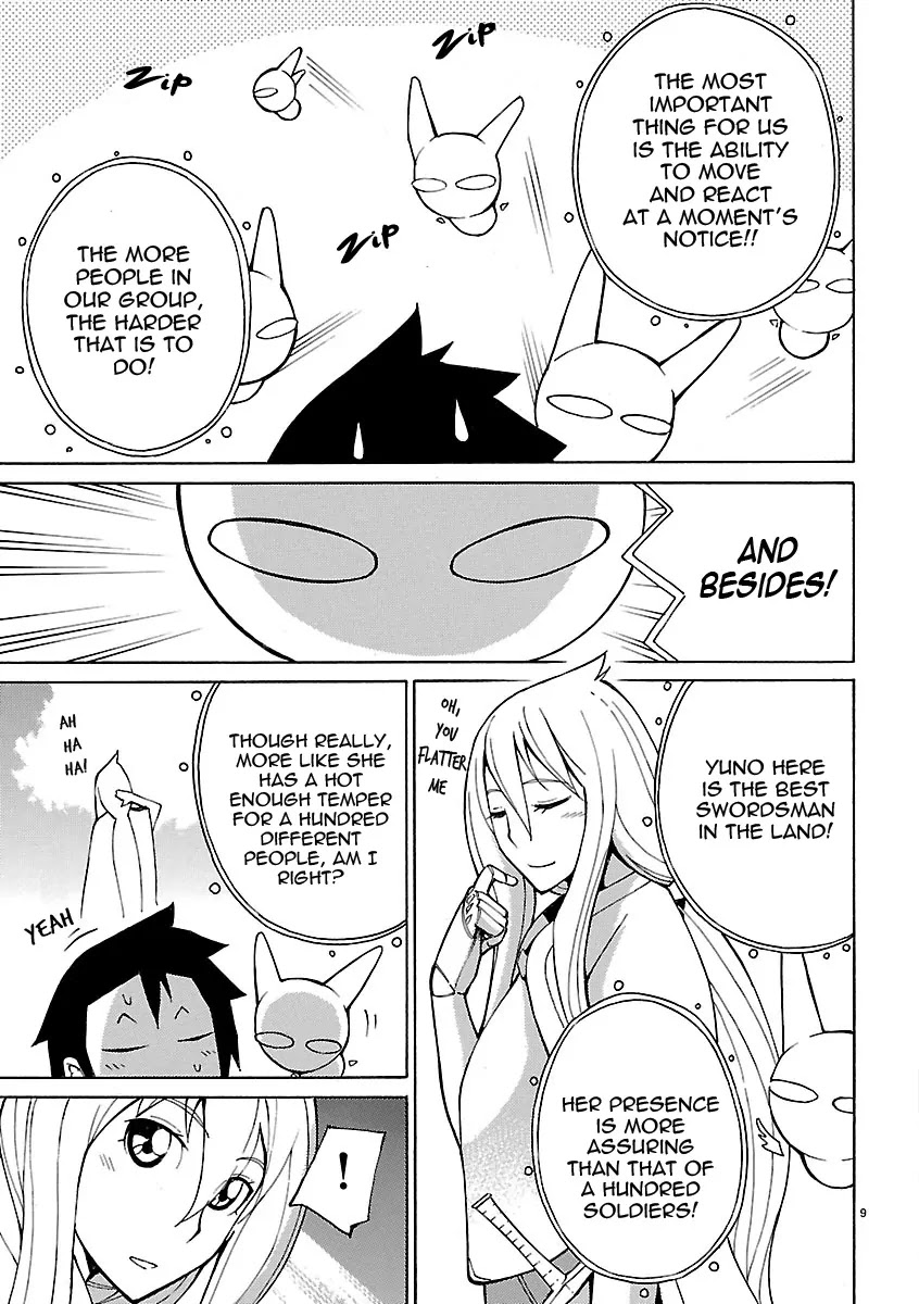 Blade Play Chapter 5 page 9 - Chapter 5: Both An Enemy & A Monkey