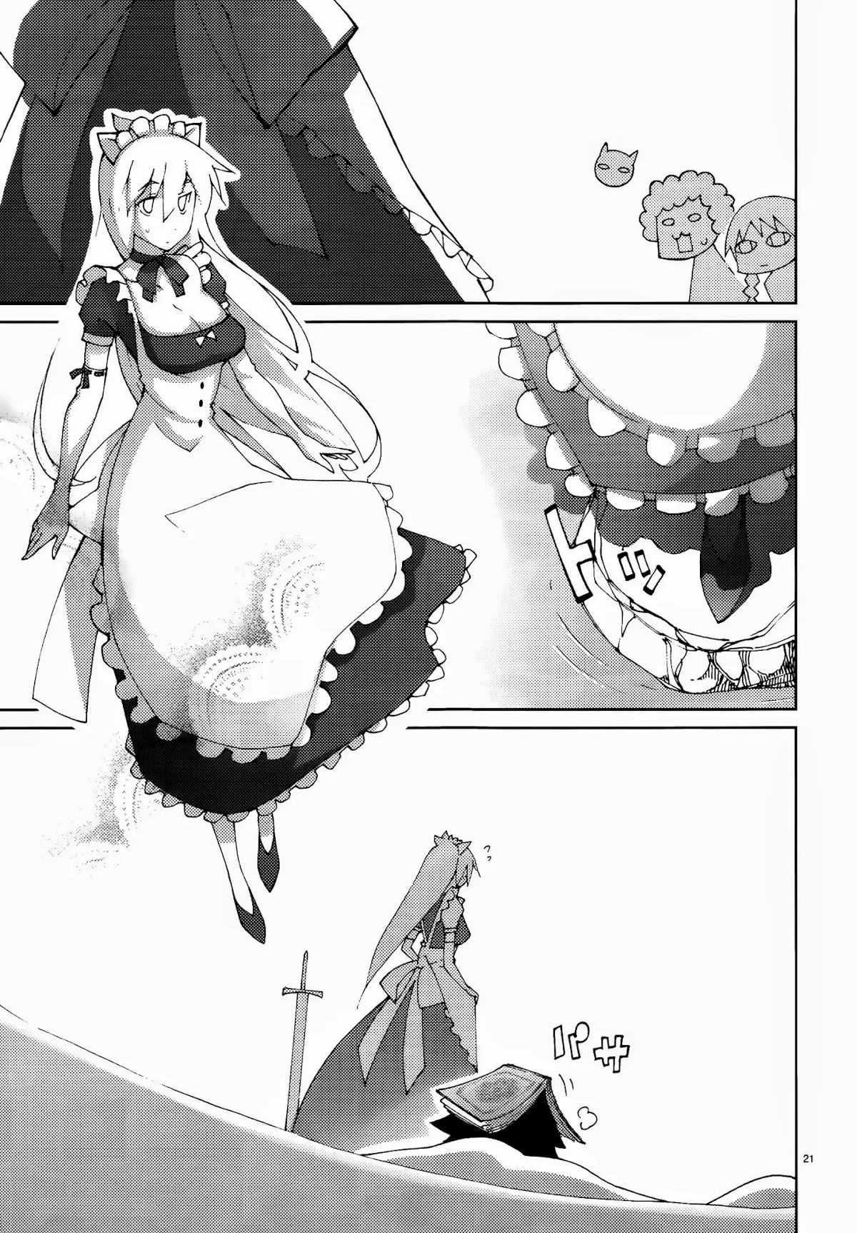 Blade Play Chapter 52 page 21 - Chapter 52: Books And Cat Ears