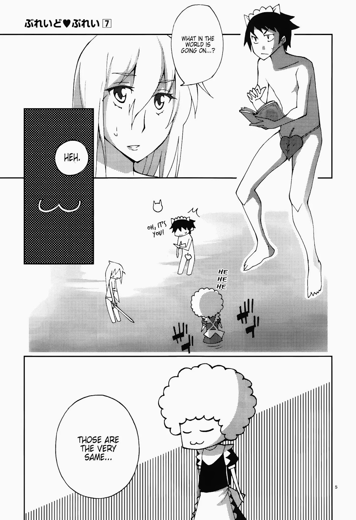 Blade Play Chapter 52 page 5 - Chapter 52: Books And Cat Ears