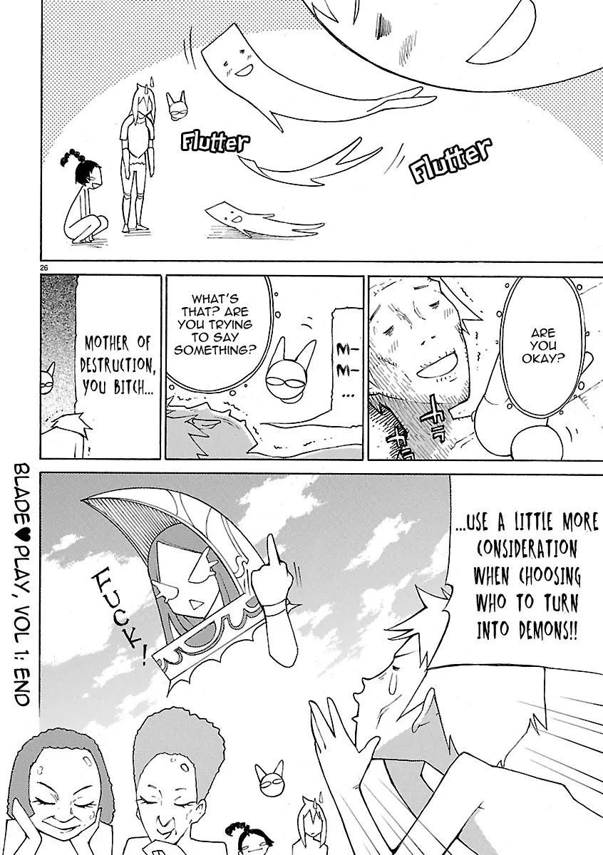 Blade Play Chapter 8 page 26 - Chapter 8: A Master? 16 In A Row!
