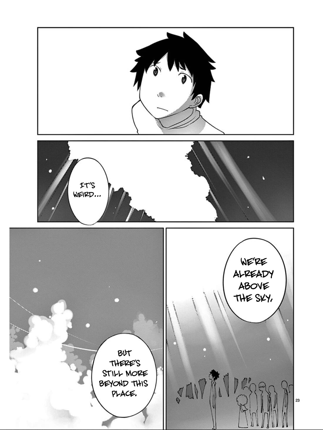 Blade Play Chapter 84 page 23 - Chapter 84: Beyond the Sky