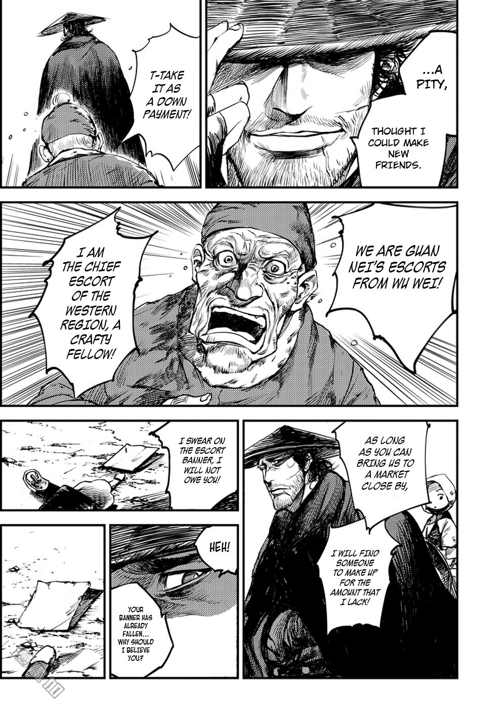 Blades of the Guardians Chapter 2 page 4 - Chapter 2: Wanted Poster