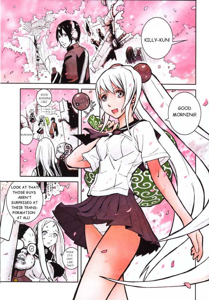 Blame Academy! Chapter 3 page 5 - Chapter 3 : Under the Tower of Blooming Cherry Blossoms