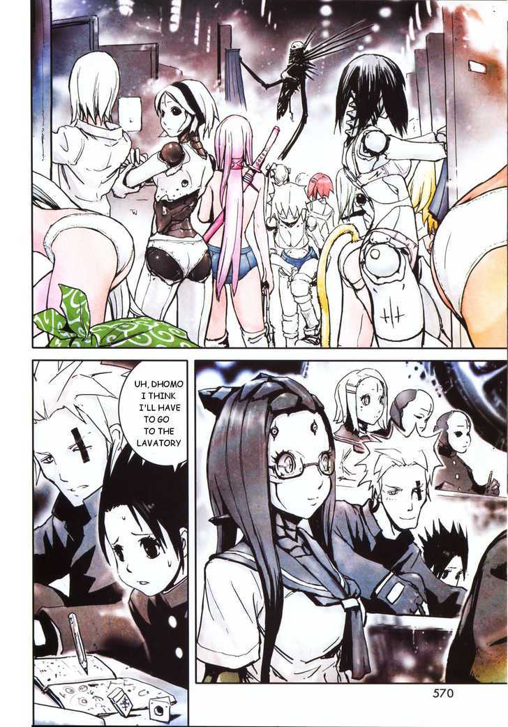 Blame Academy! Chapter 3 page 6 - Chapter 3 : Under the Tower of Blooming Cherry Blossoms