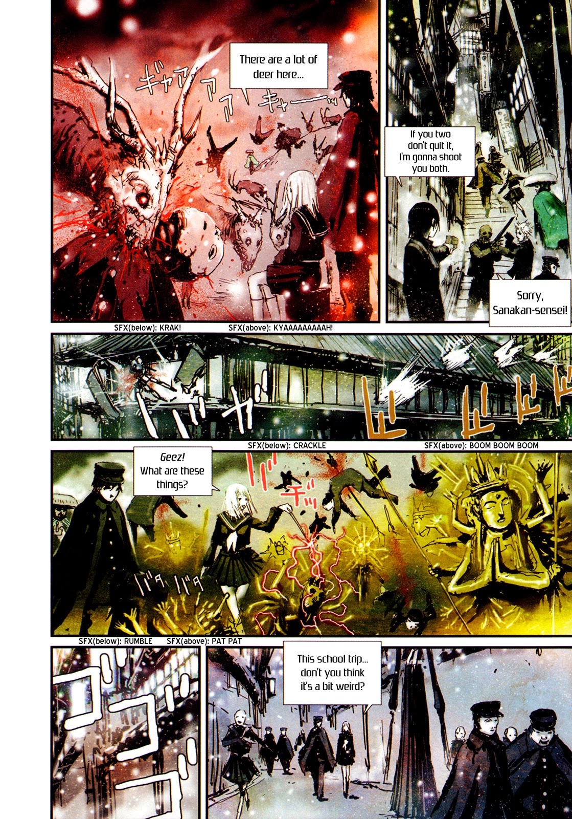 Blame Gakuen! And So On Chapter 3 page 5 - Chapter 3: Blame Gakuen! Tokyo and Nara Under One Umbrella