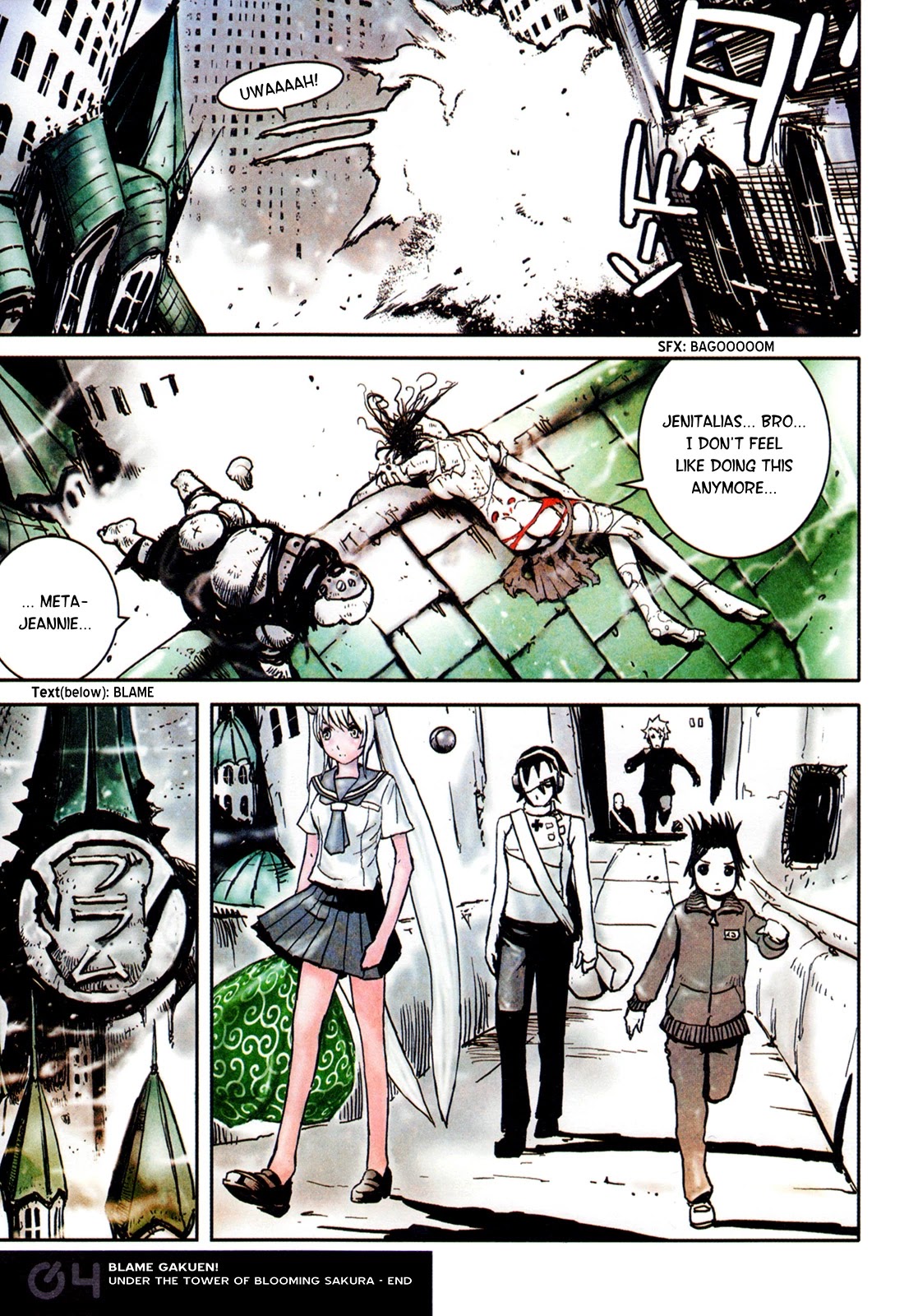 Blame Gakuen! And So On Chapter 4 page 16 - Chapter 4: Blame Gakuen! Under the Tower of Blooming Sakura
