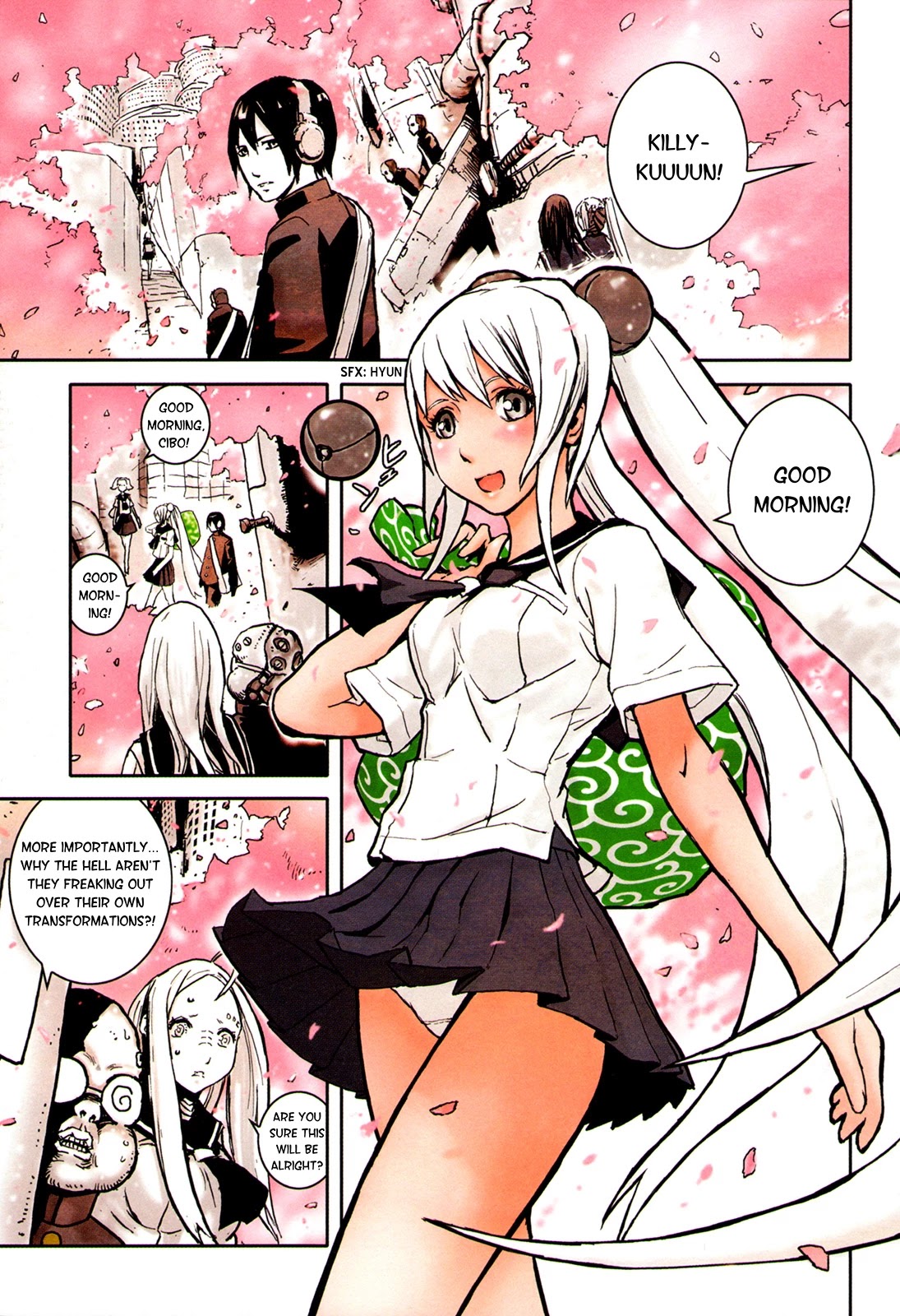 Blame Gakuen! And So On Chapter 4 page 6 - Chapter 4: Blame Gakuen! Under the Tower of Blooming Sakura