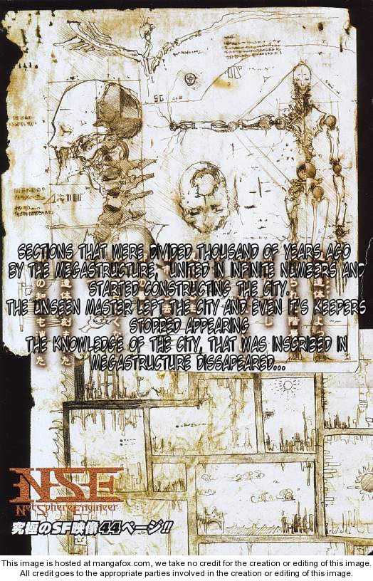 BLAME! NSE Chapter 1 page 2 - Chapter 1