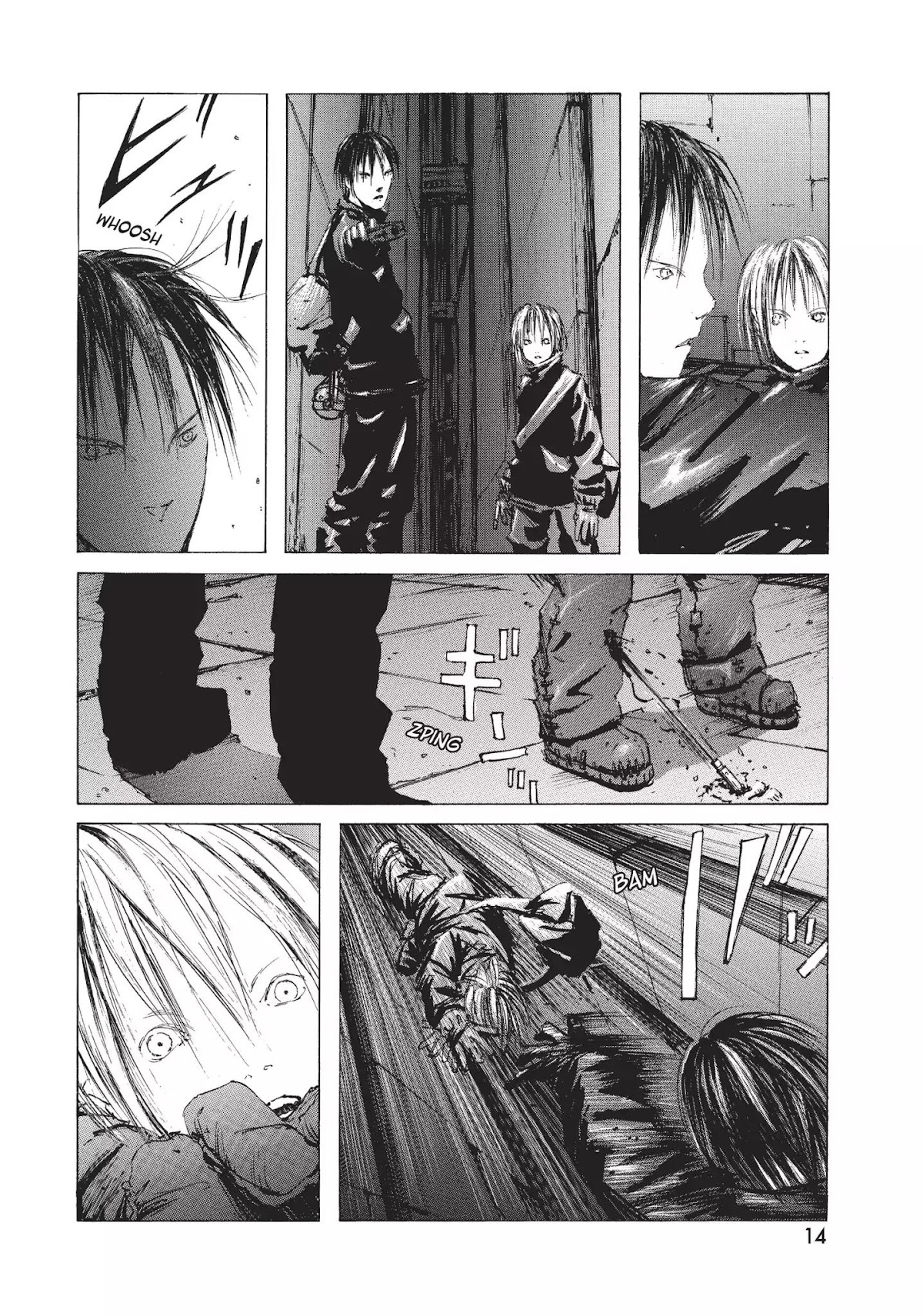 Blame! Chapter 1 page 14 - Chapter 1: Vol.1 LOG.1: Net Terminal Gene