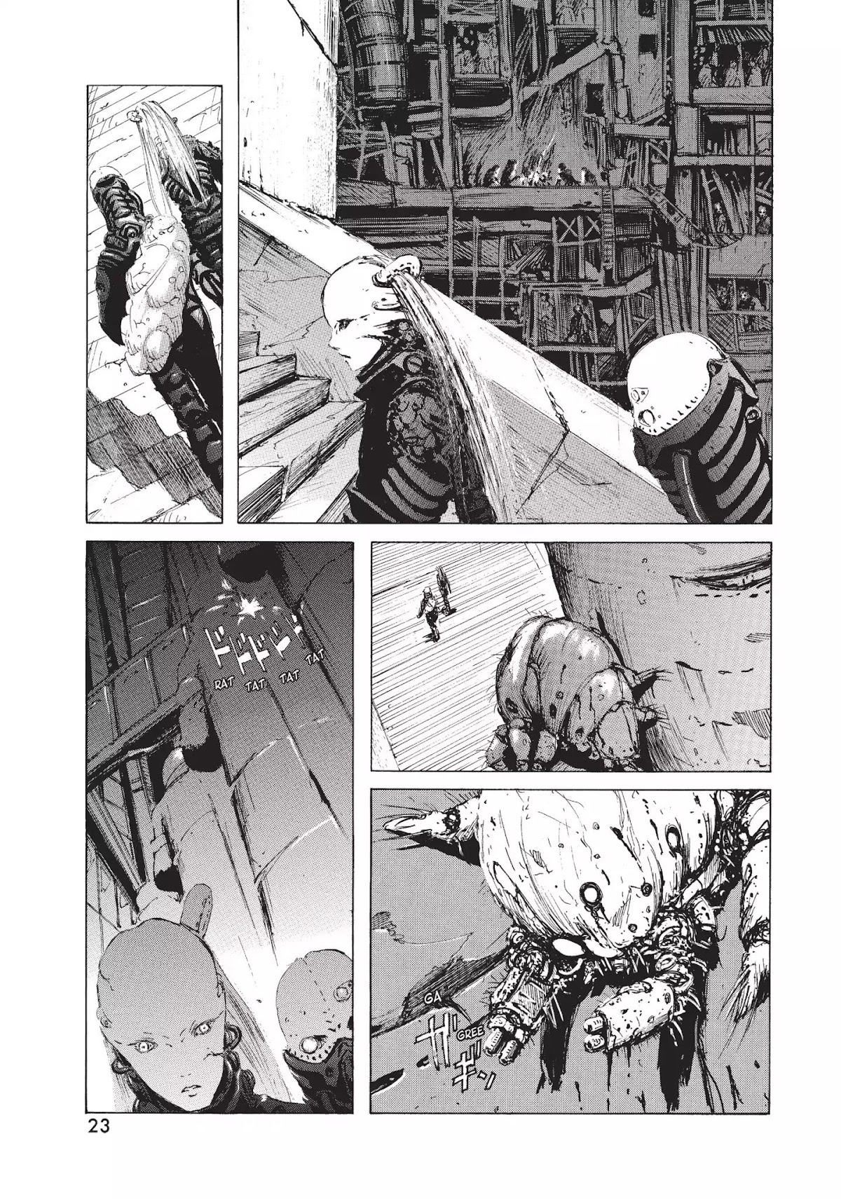 Blame! Chapter 1 page 23 - Chapter 1: Vol.1 LOG.1: Net Terminal Gene