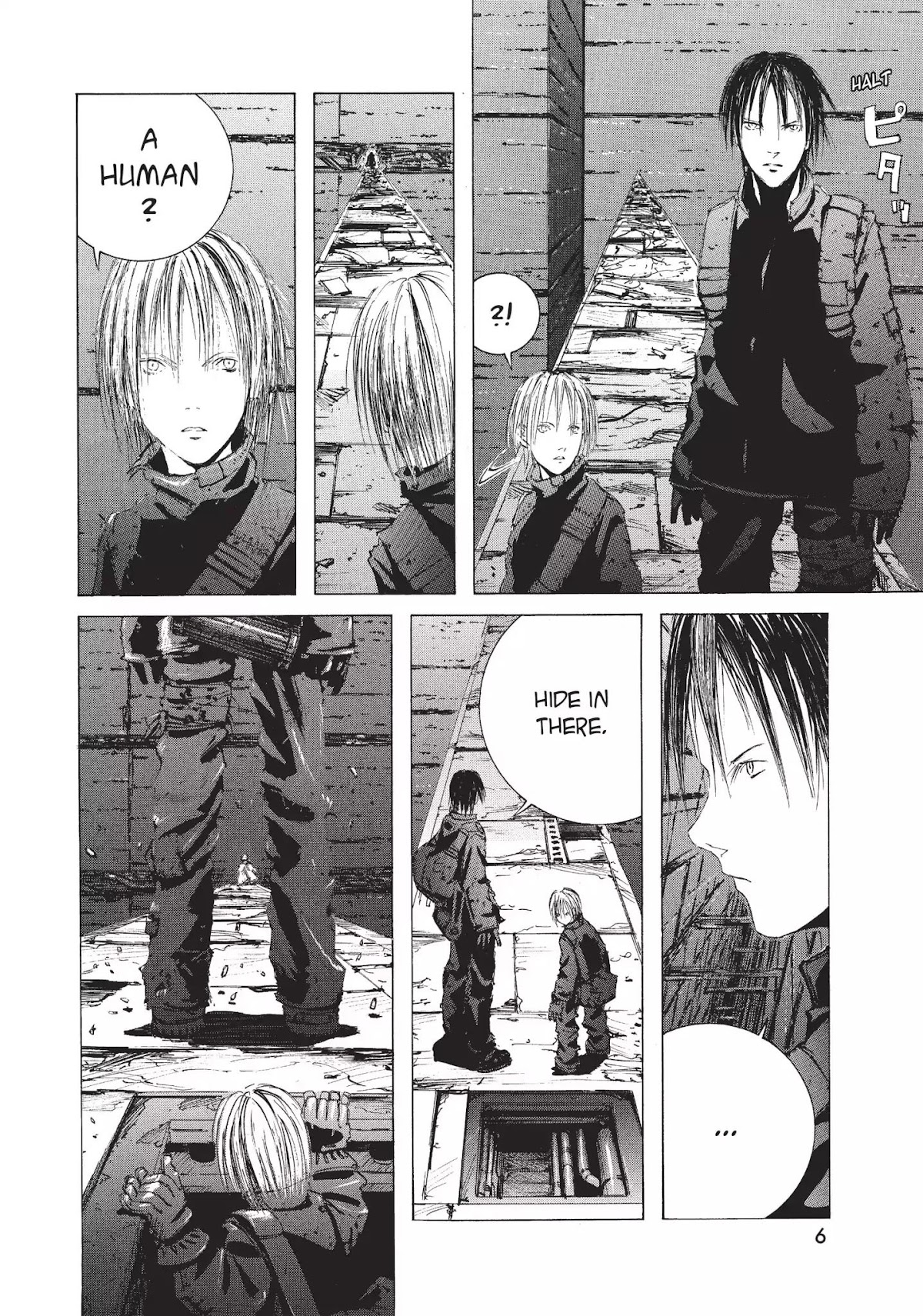 Blame! Chapter 1 page 6 - Chapter 1: Vol.1 LOG.1: Net Terminal Gene