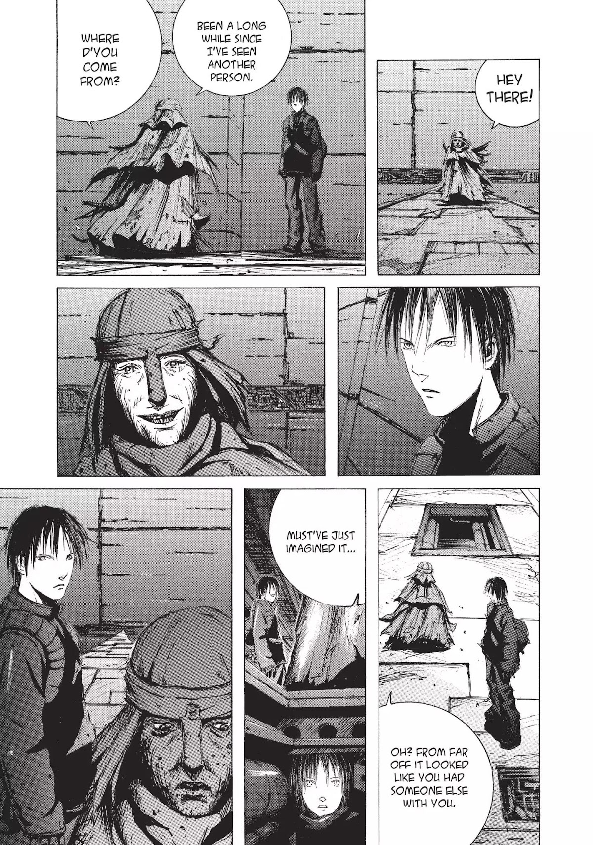 Blame! Chapter 1 page 7 - Chapter 1: Vol.1 LOG.1: Net Terminal Gene