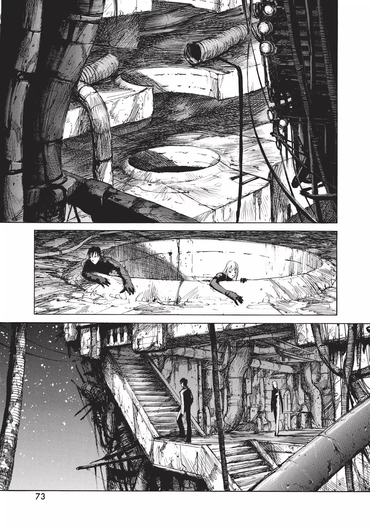 Blame! Chapter 12 page 1 - Chapter 12: Vol.2 LOG.12: Storage King