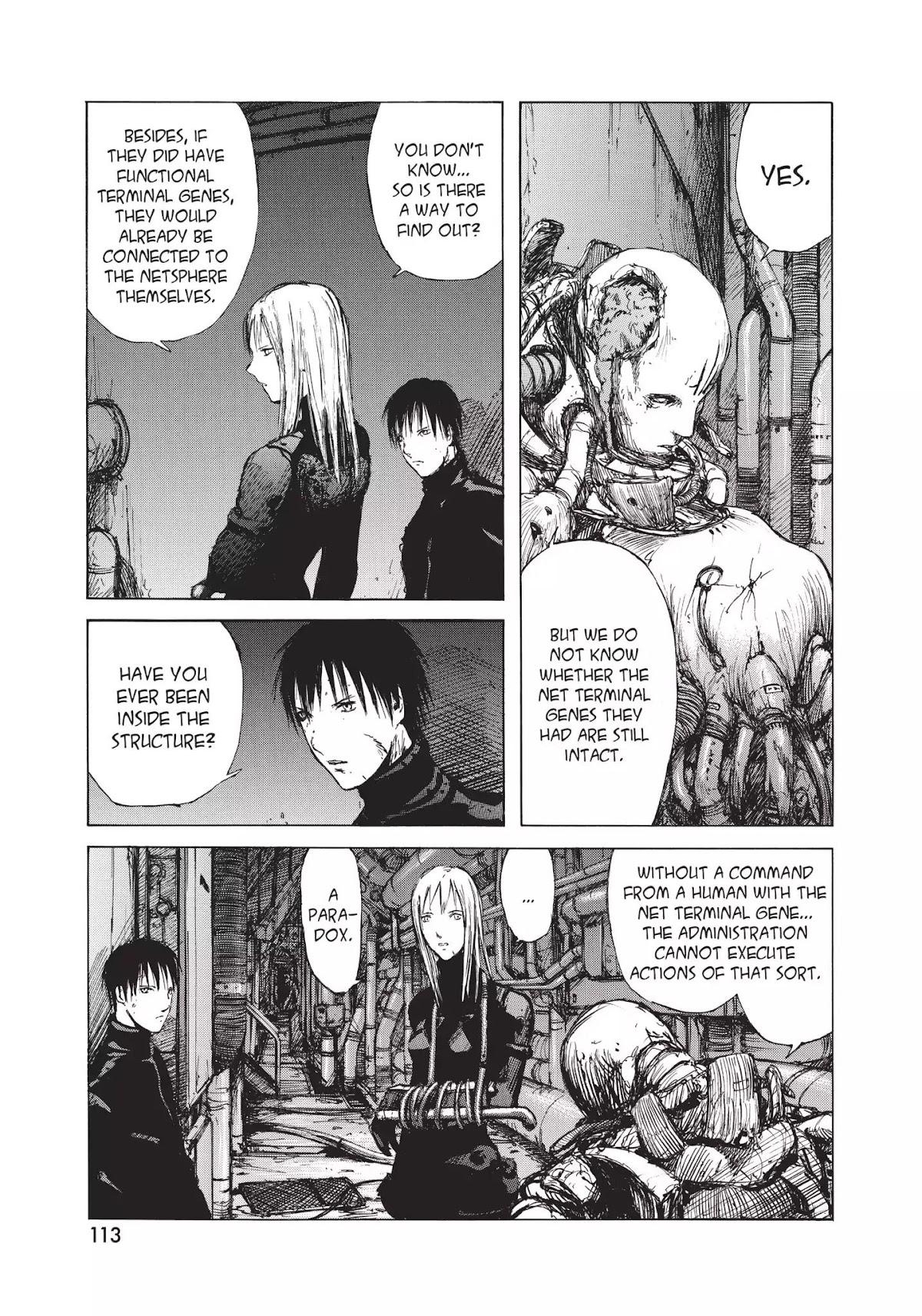 Blame! Chapter 12 page 38 - Chapter 12: Vol.2 LOG.12: Storage King