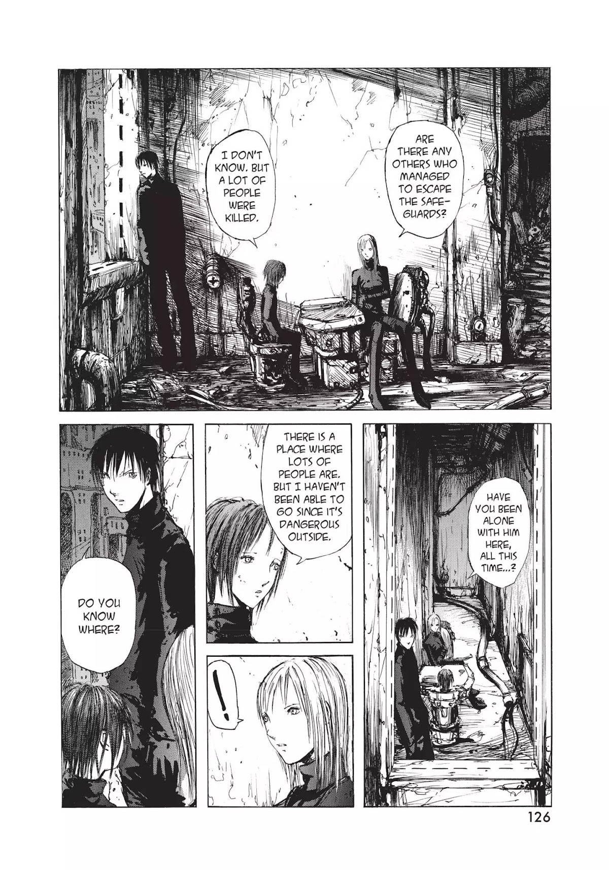 Blame! Chapter 13 page 12 - Chapter 13: Vol.2 LOG.13: Electro-Fishers