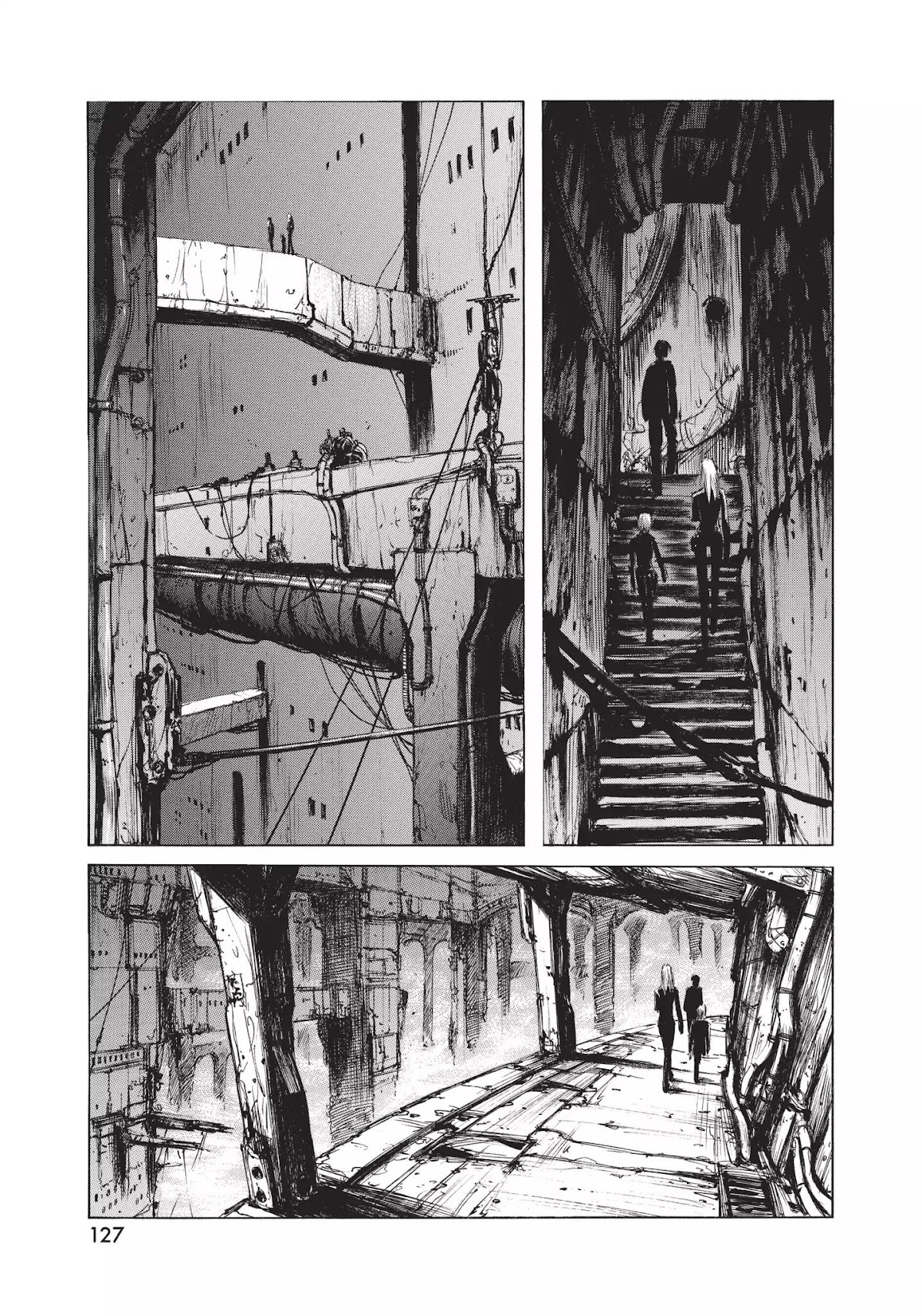 Blame! Chapter 13 page 13 - Chapter 13: Vol.2 LOG.13: Electro-Fishers
